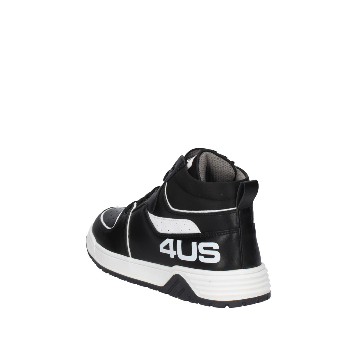 paciotti 4us sneakers modello in ecopelle black/white 42121
