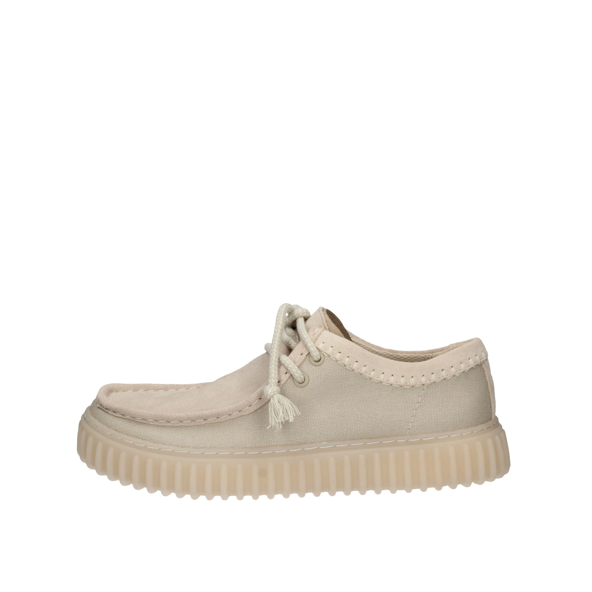 CLARKS TORHILL LO Bianco Sporco