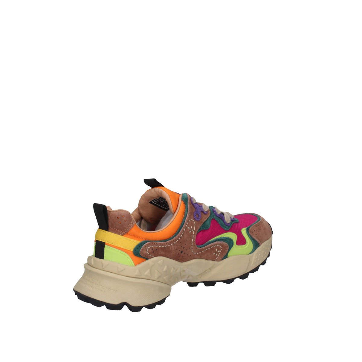 FLOWER MOUNTAIN Scarpe 0012019103-04 BRN/BORD.LIME