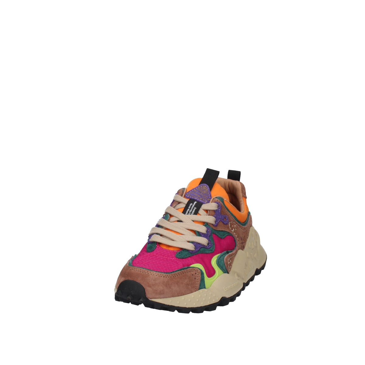 FLOWER MOUNTAIN Scarpe 0012019103-04 BRN/BORD.LIME