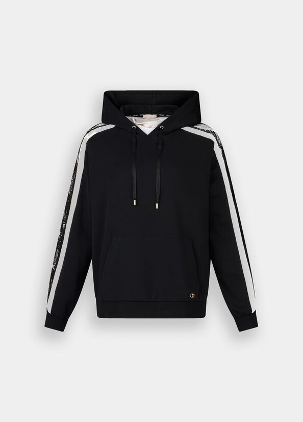 LIU JO abbigliamento TF5144J4523 NERO/BIANCO
