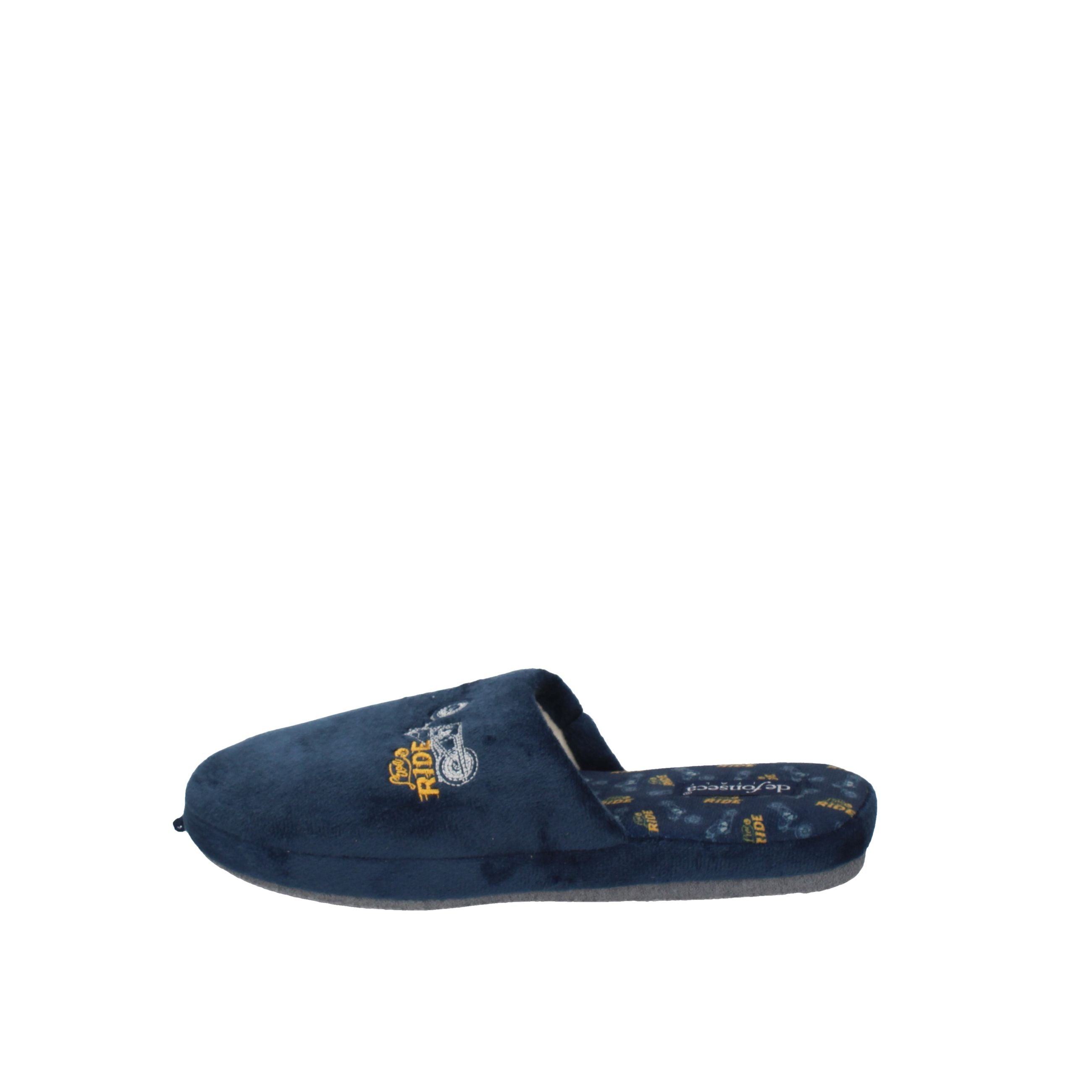 De Fonseca CIABATTA ROMA TOP I MB02 BLU FANTASIA