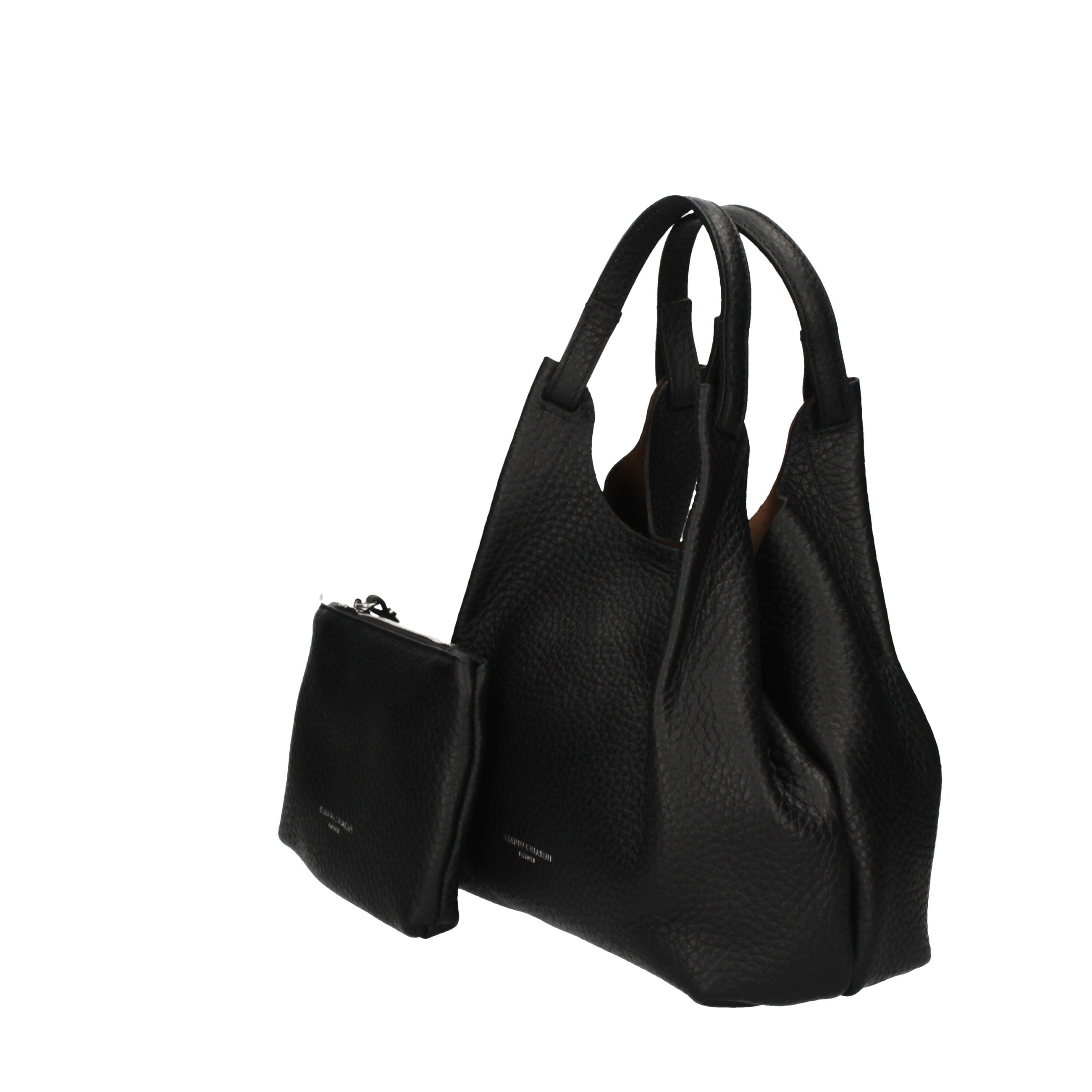 GIANNI CHIARINI Borse BS 9719 RNGDBL NERO-CASTORO