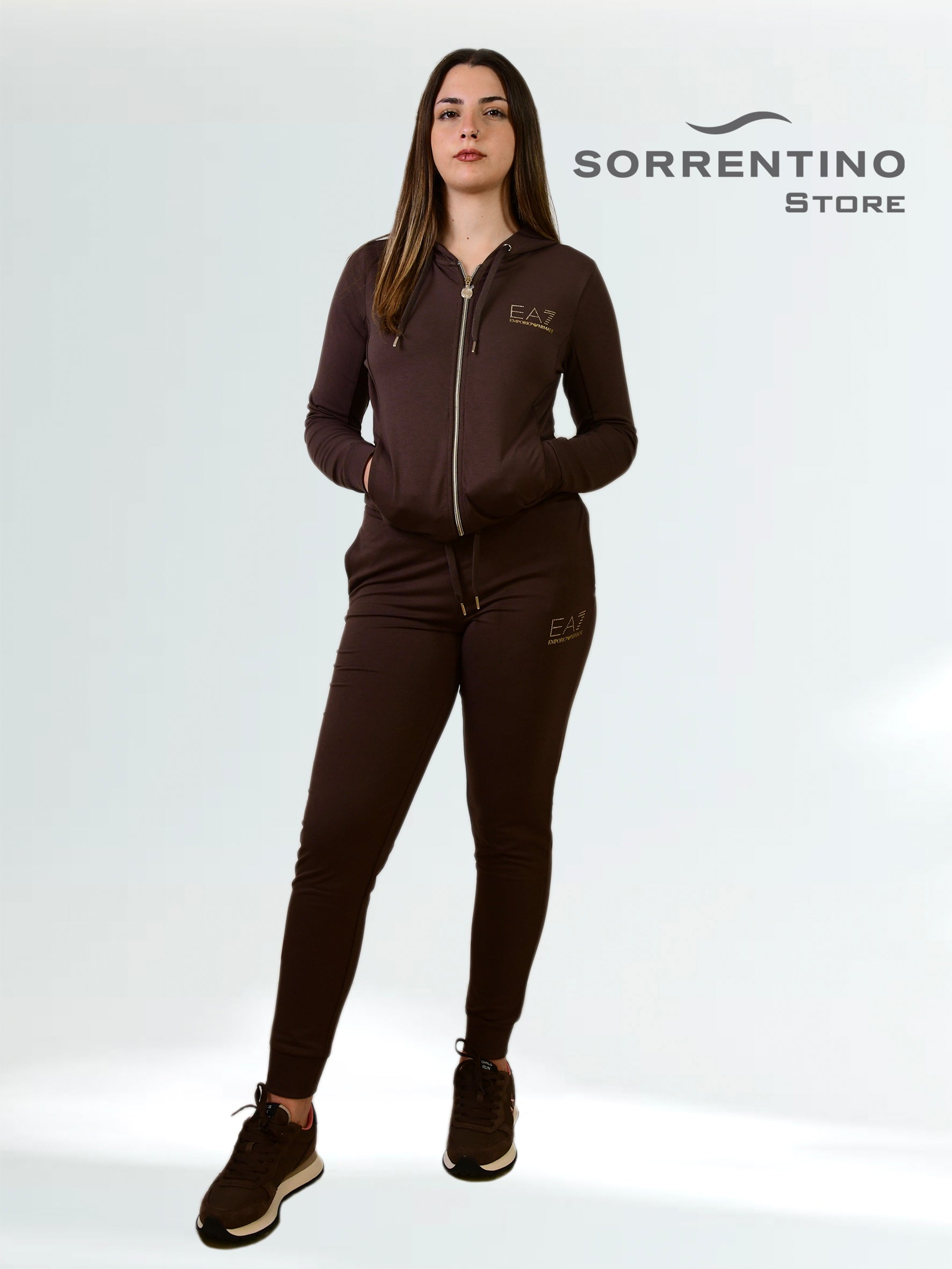 EA7 - EMPORIO ARMANI abbigliamento 8NTV51 TJ9RZ U6063 CHOC.BWN