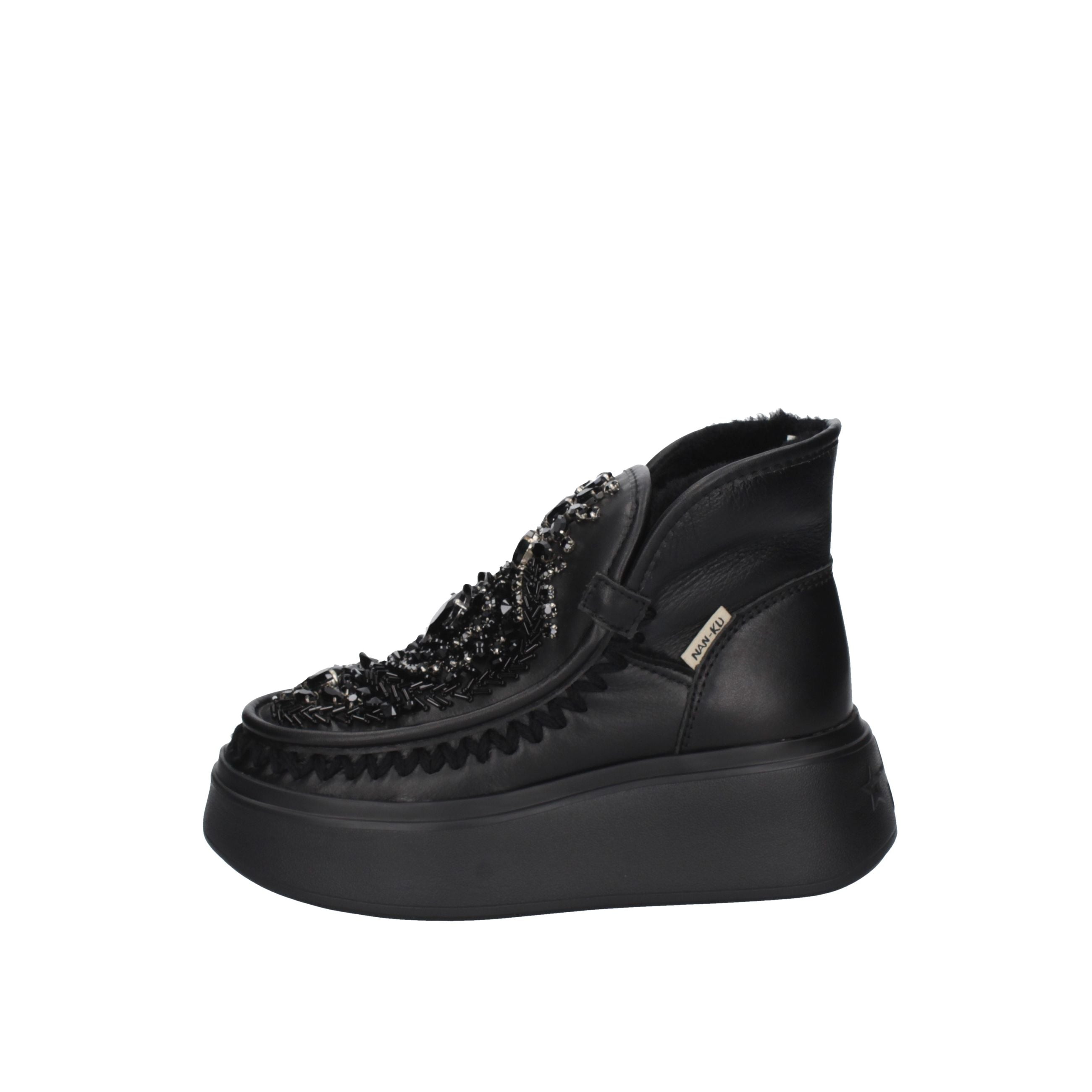 NAN-KU Scarpe DFH-09 BLACK