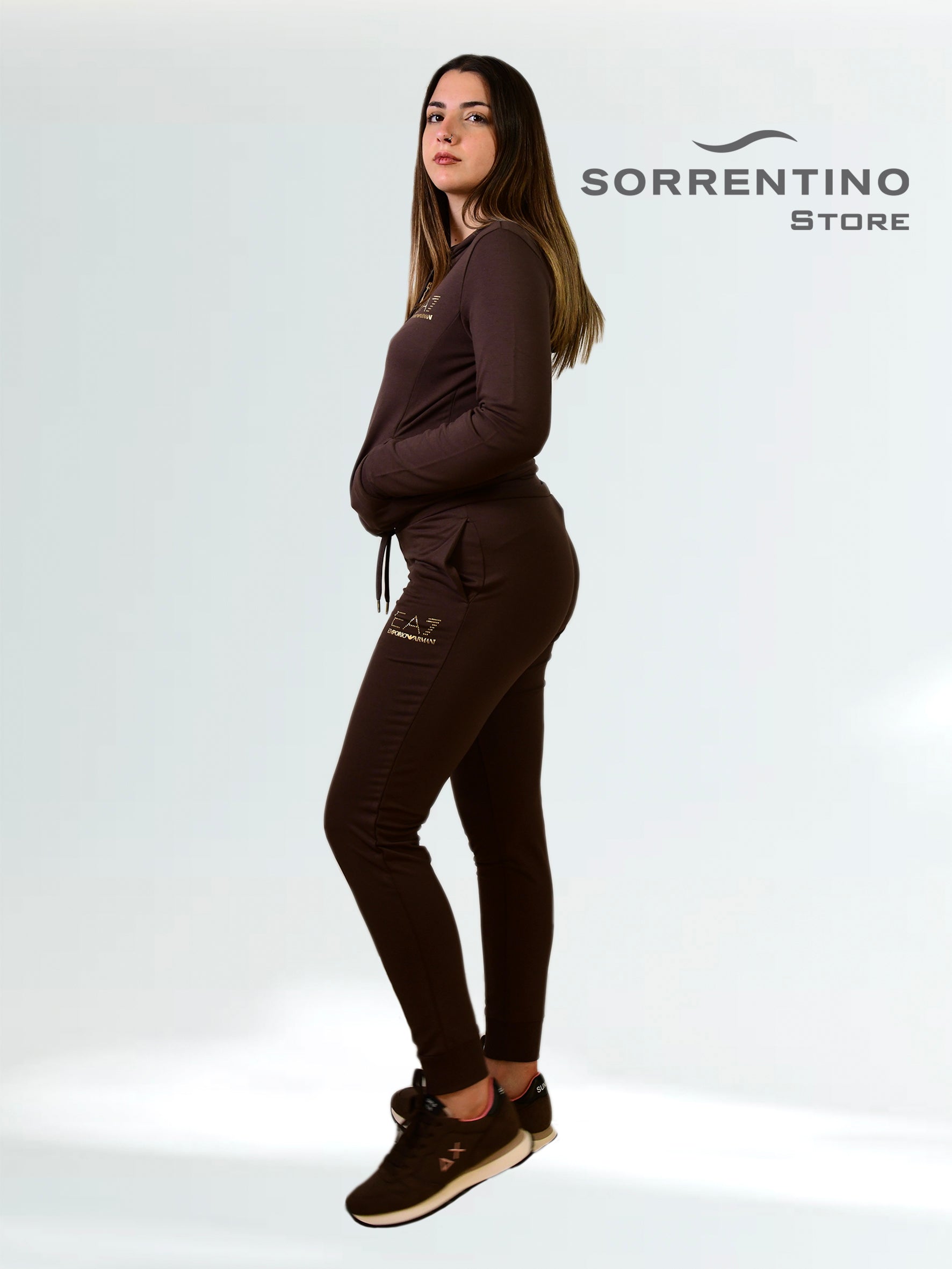 EA7 - EMPORIO ARMANI abbigliamento 8NTV51 TJ9RZ U6063 CHOC.BWN