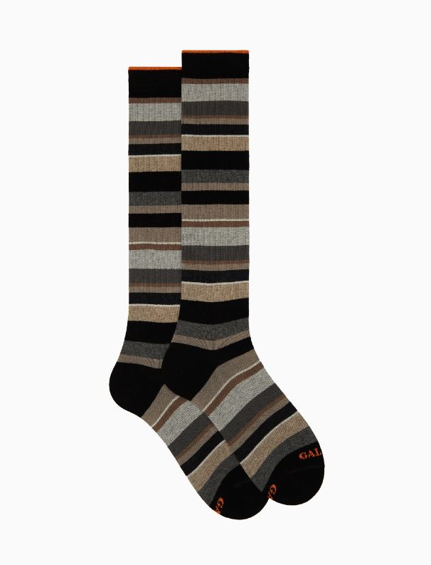 GALLO Calze AP103413 NERO/PANNA