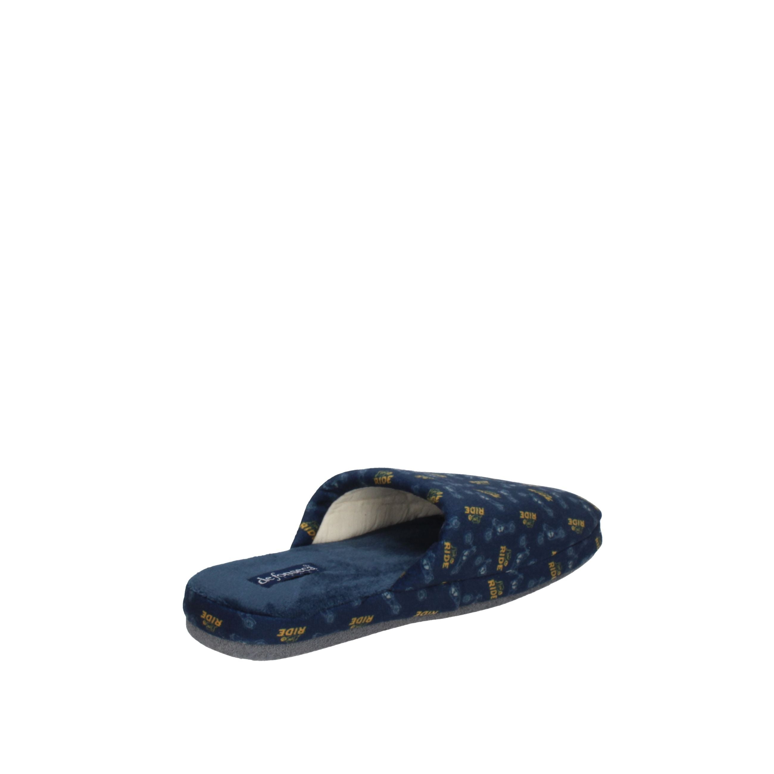 De Fonseca CIABATTA ROMA TOP I MB02 BLU FANTASIA
