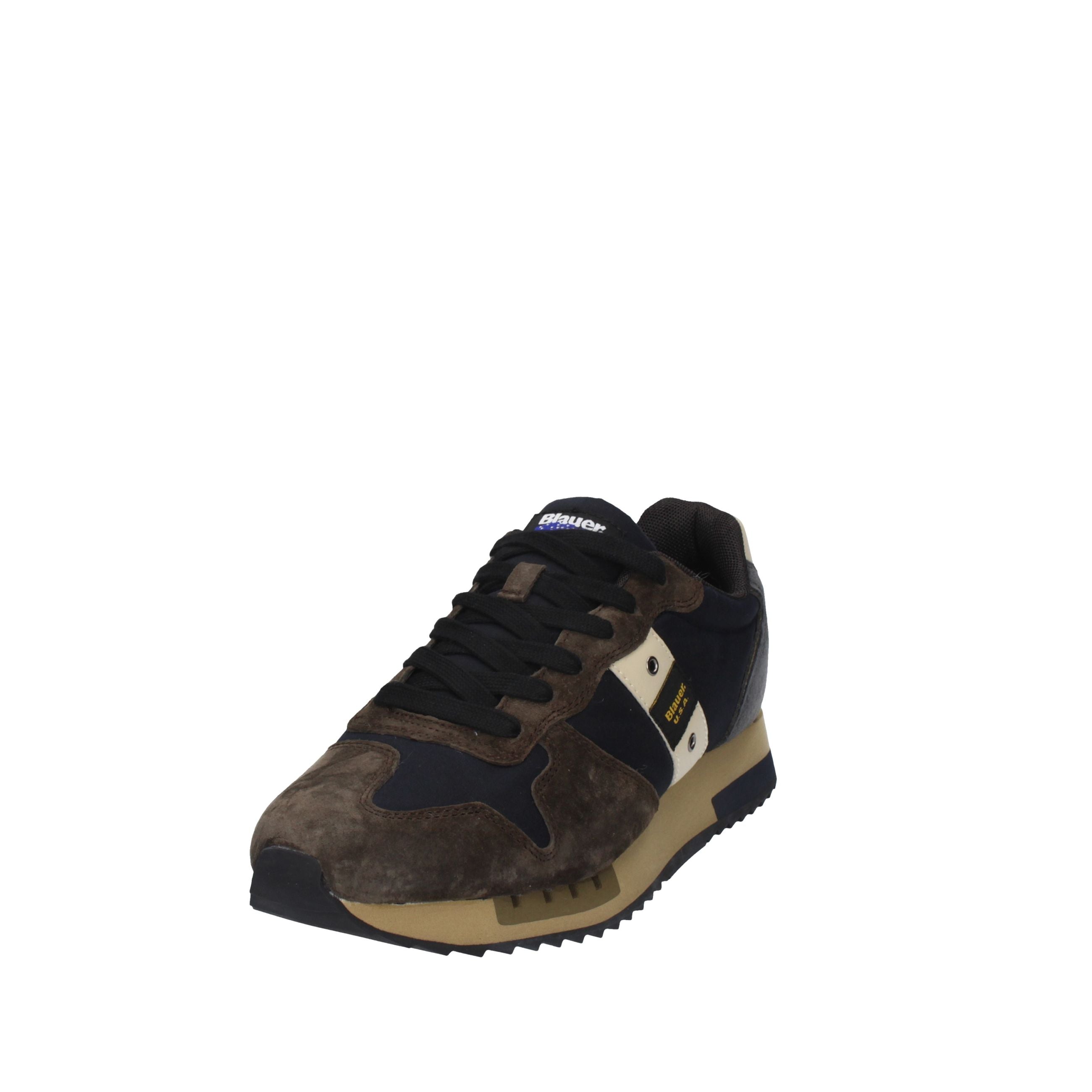 BLAUER Scarpe F5QUEENS01/WAX NAVY/BROWN
