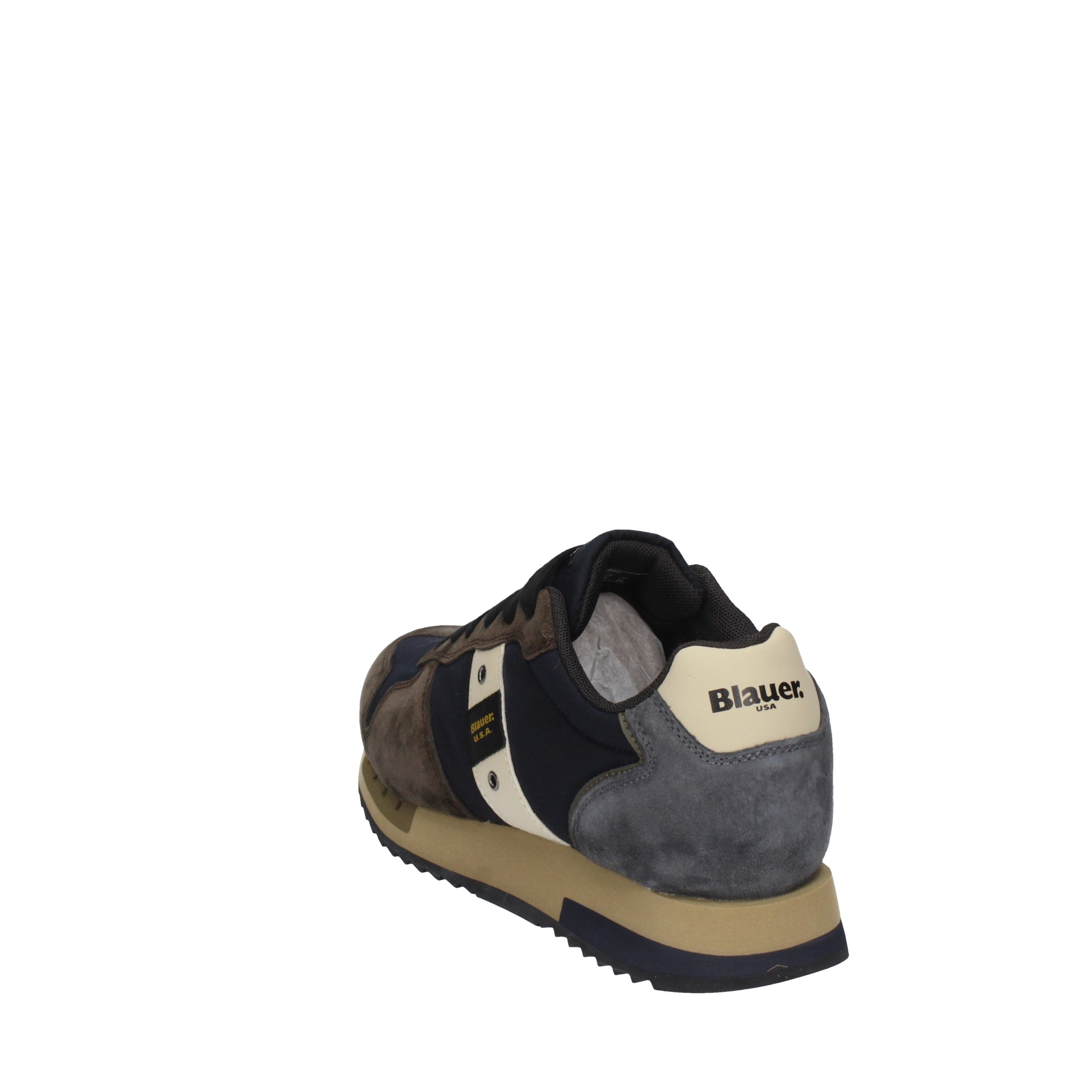 BLAUER Scarpe F5QUEENS01/WAX NAVY/BROWN