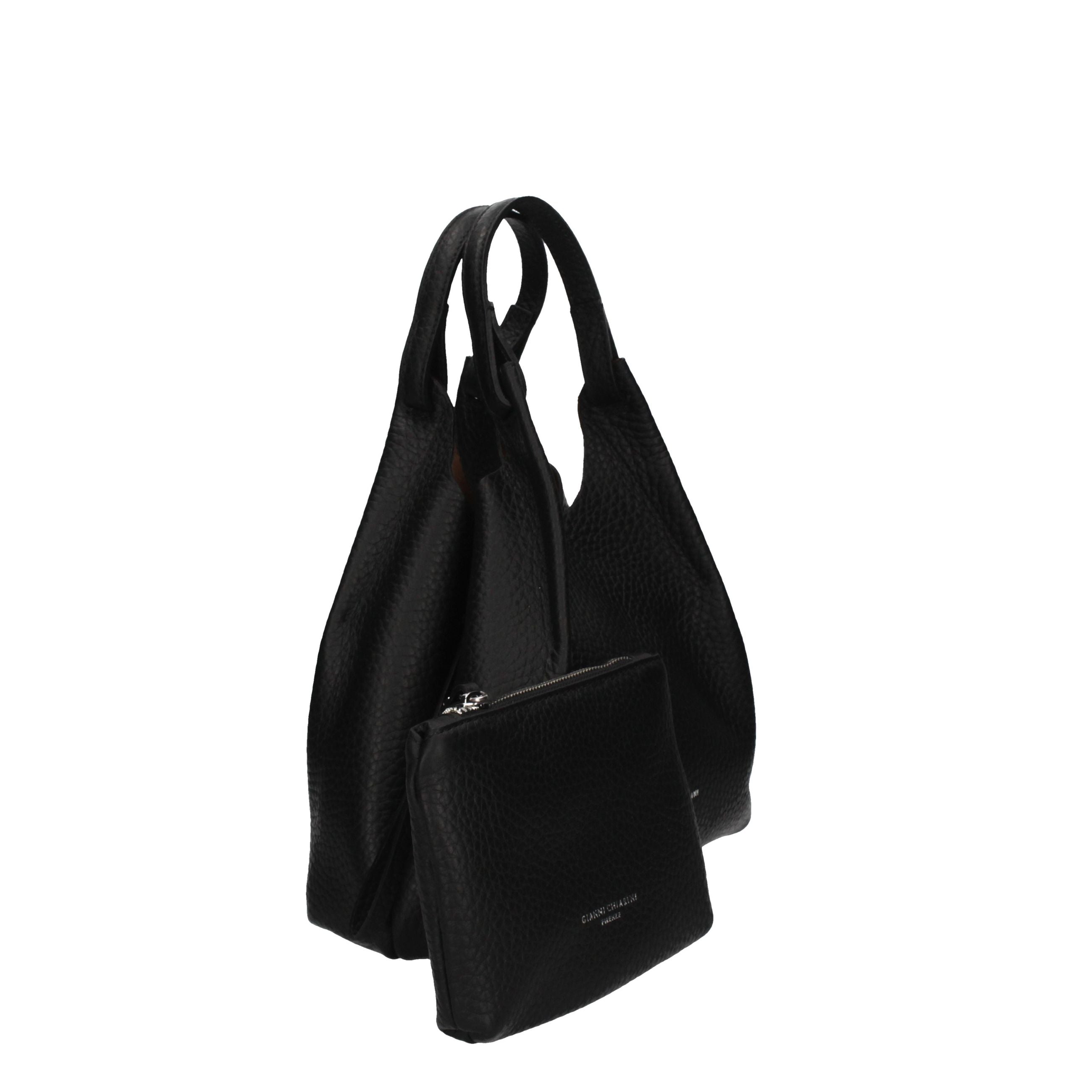 GIANNI CHIARINI Borse BS 9719 RNGDBL NERO-CASTORO