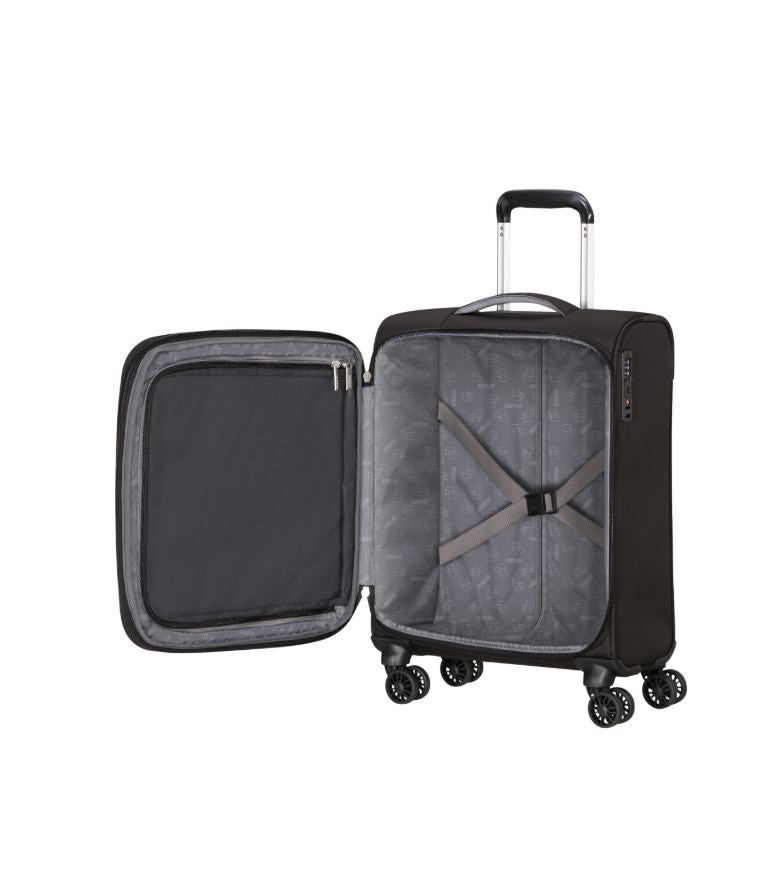 AMERICAN TOURISTER BY SAMSONITE Valigie e Trolley 157365-MJ4*004 JET BLACK