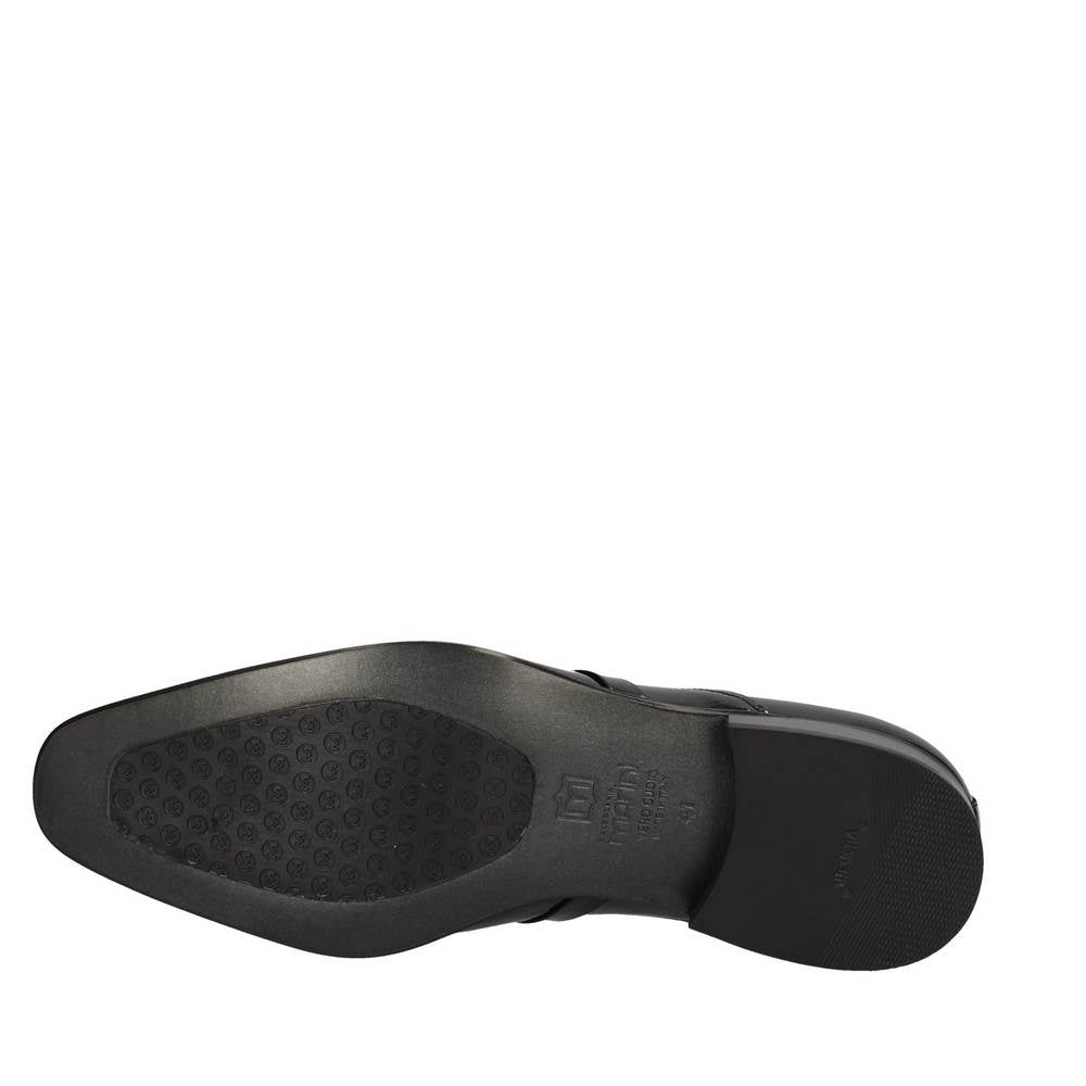 marini stringata canapa spazzolato nero cr1634/067