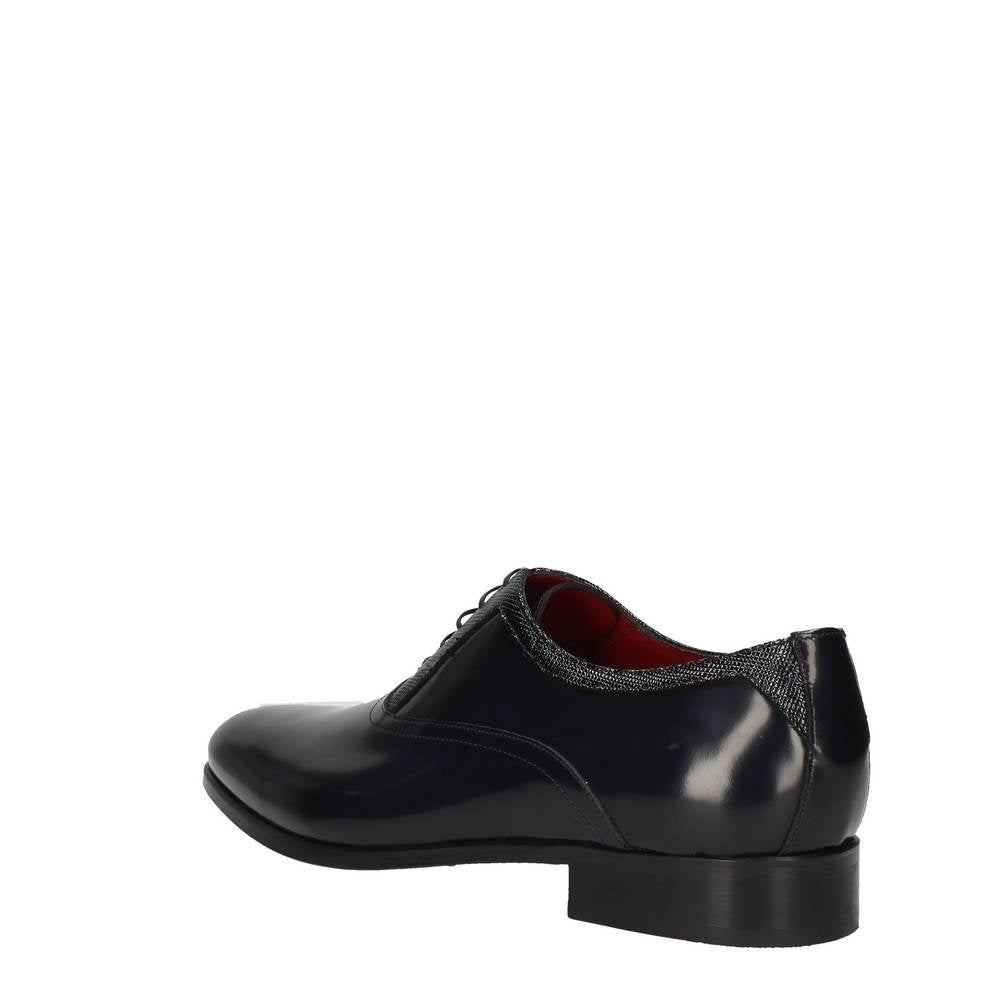 marini stringata spazzolato moire blu b8/141