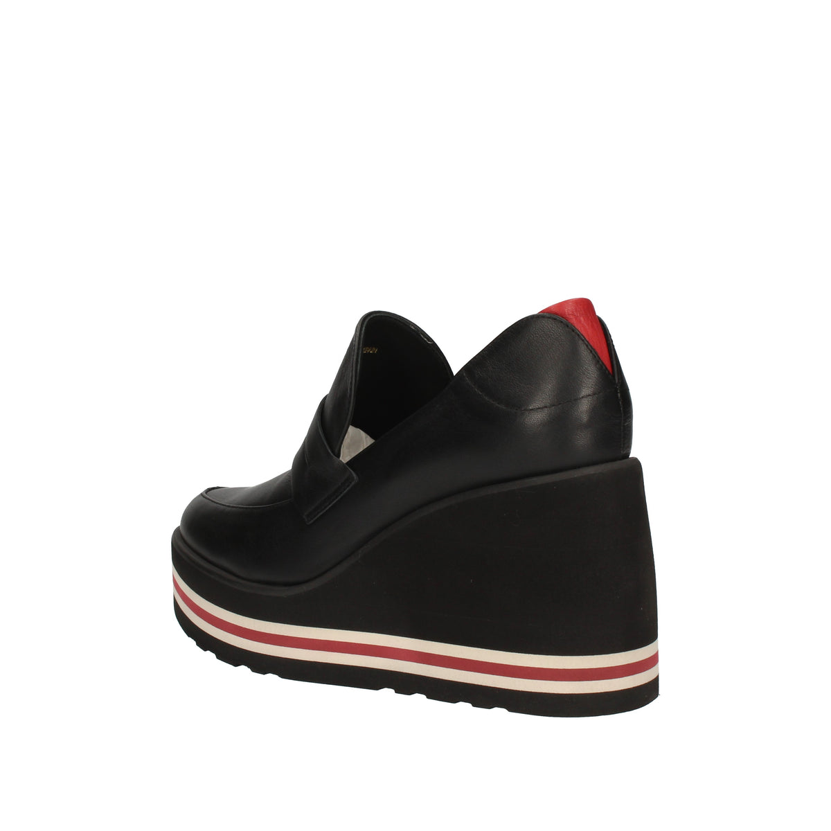paloma barcelo' mocassino modello ore mousse blk/red m85