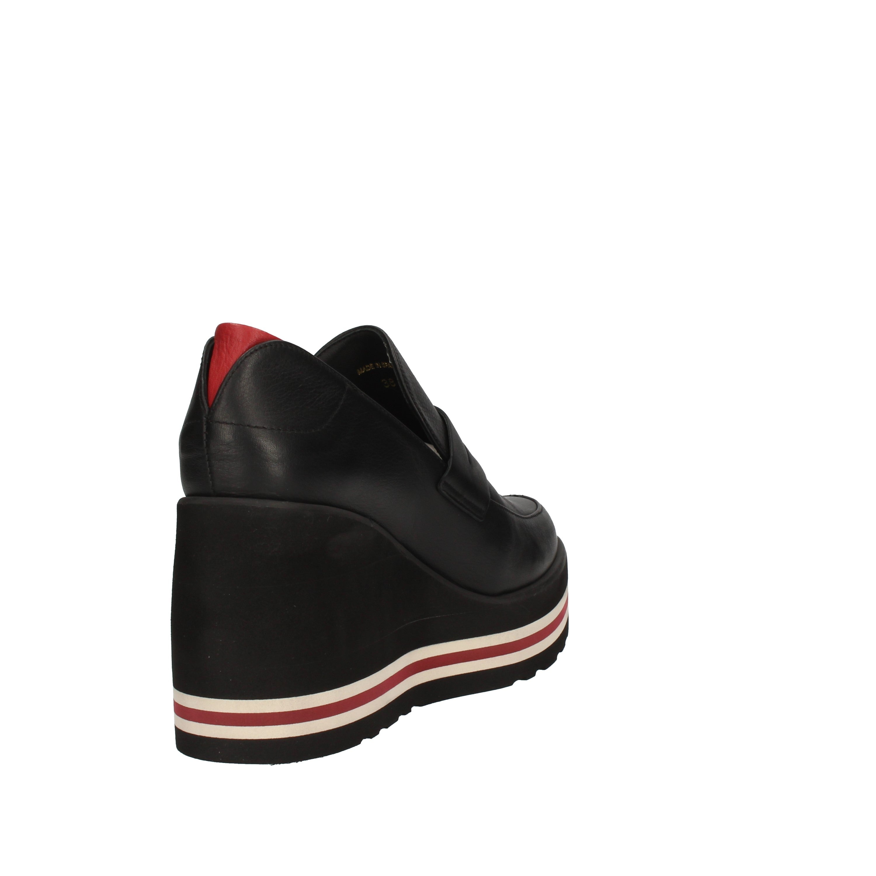 paloma barcelo' mocassino modello ore mousse blk/red m85