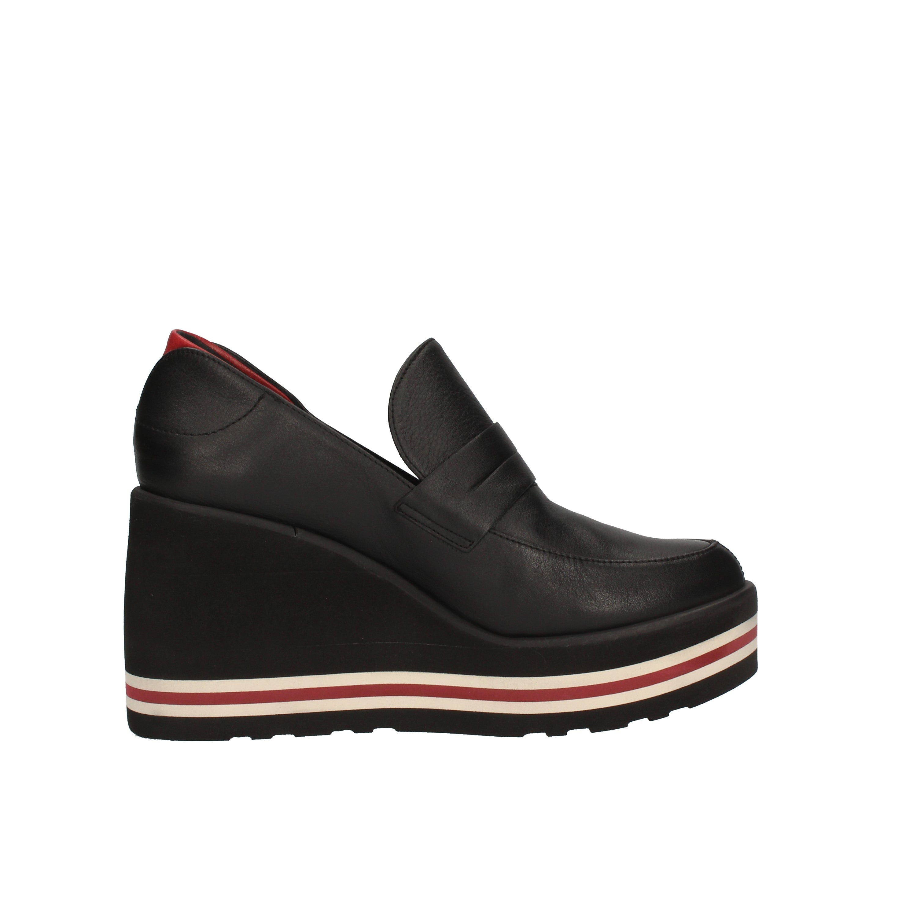 paloma barcelo' mocassino modello ore mousse blk/red m85