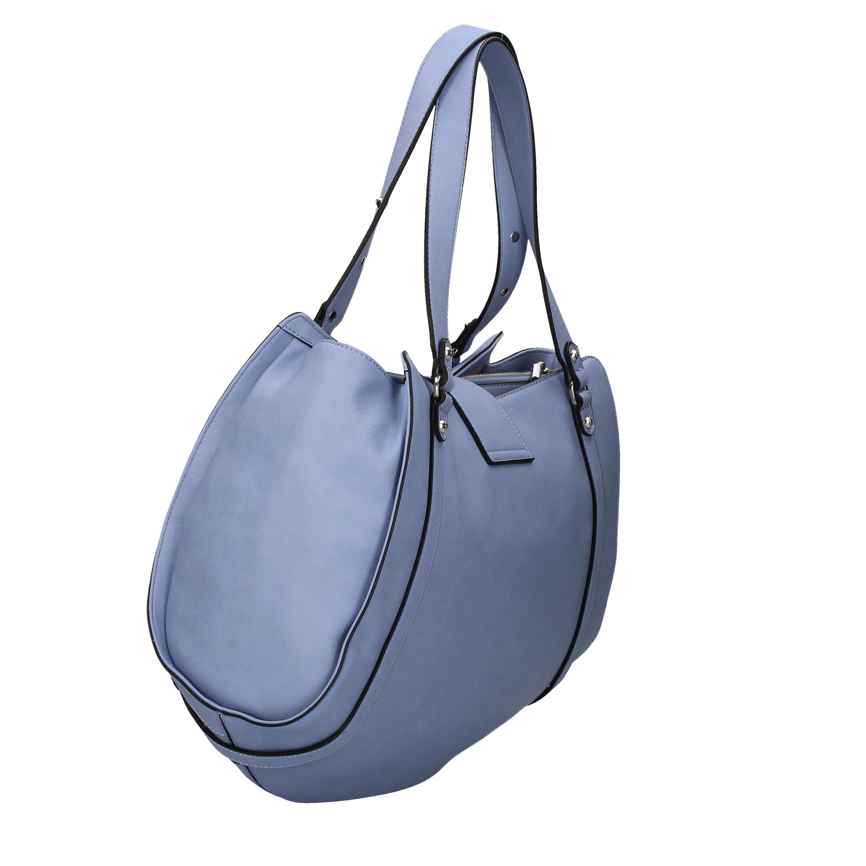 liu jo shopper modello l adv it's me azzurro a19202e0027