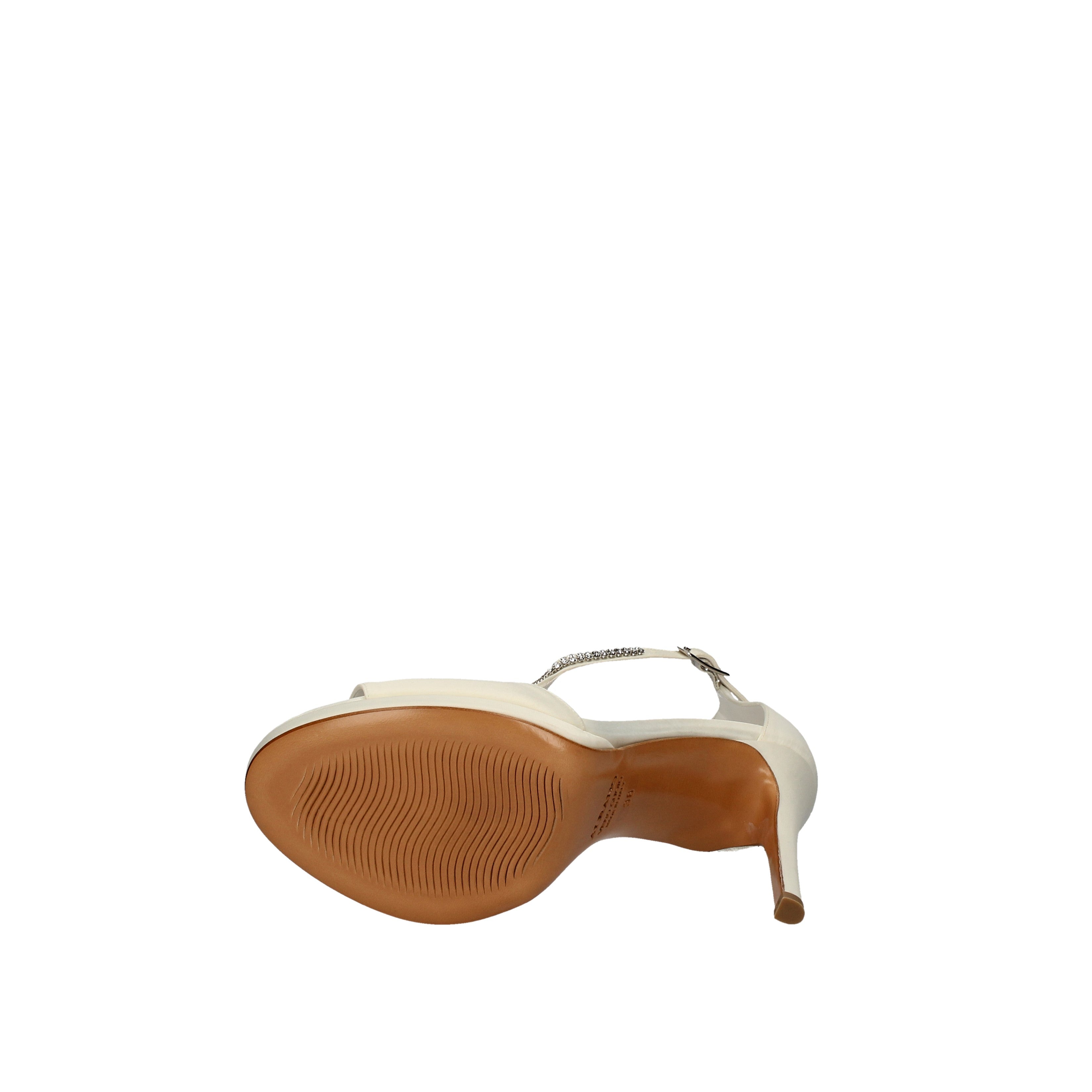 albano sandali SPOSA in raso bianco 2061