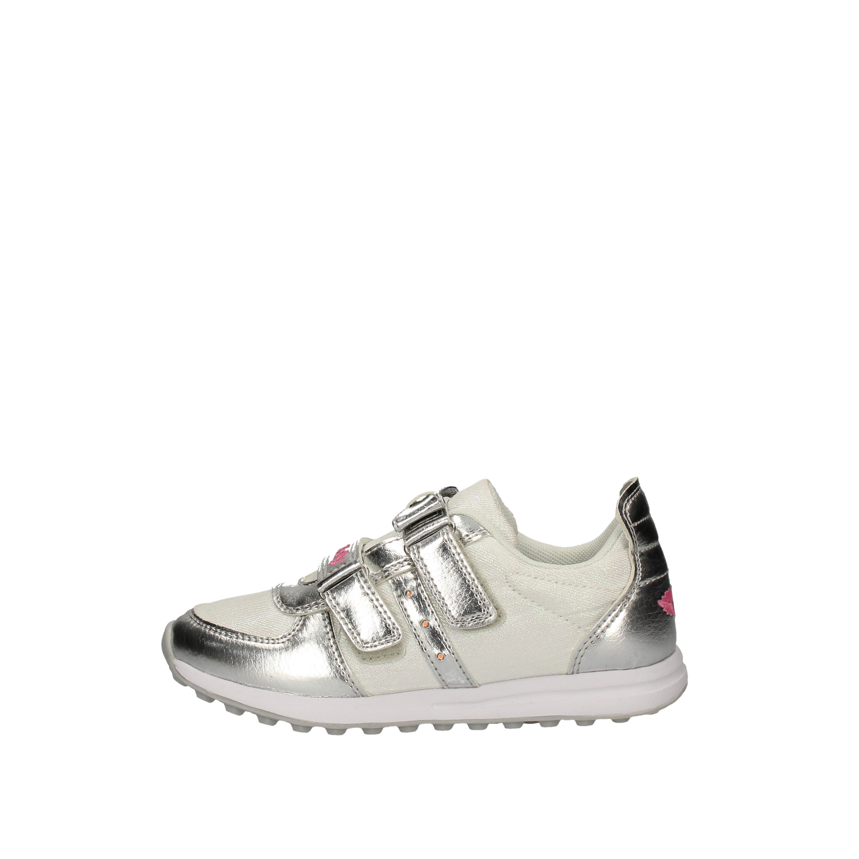 lelli kelly sneakers corissima bianco e argento lk7841