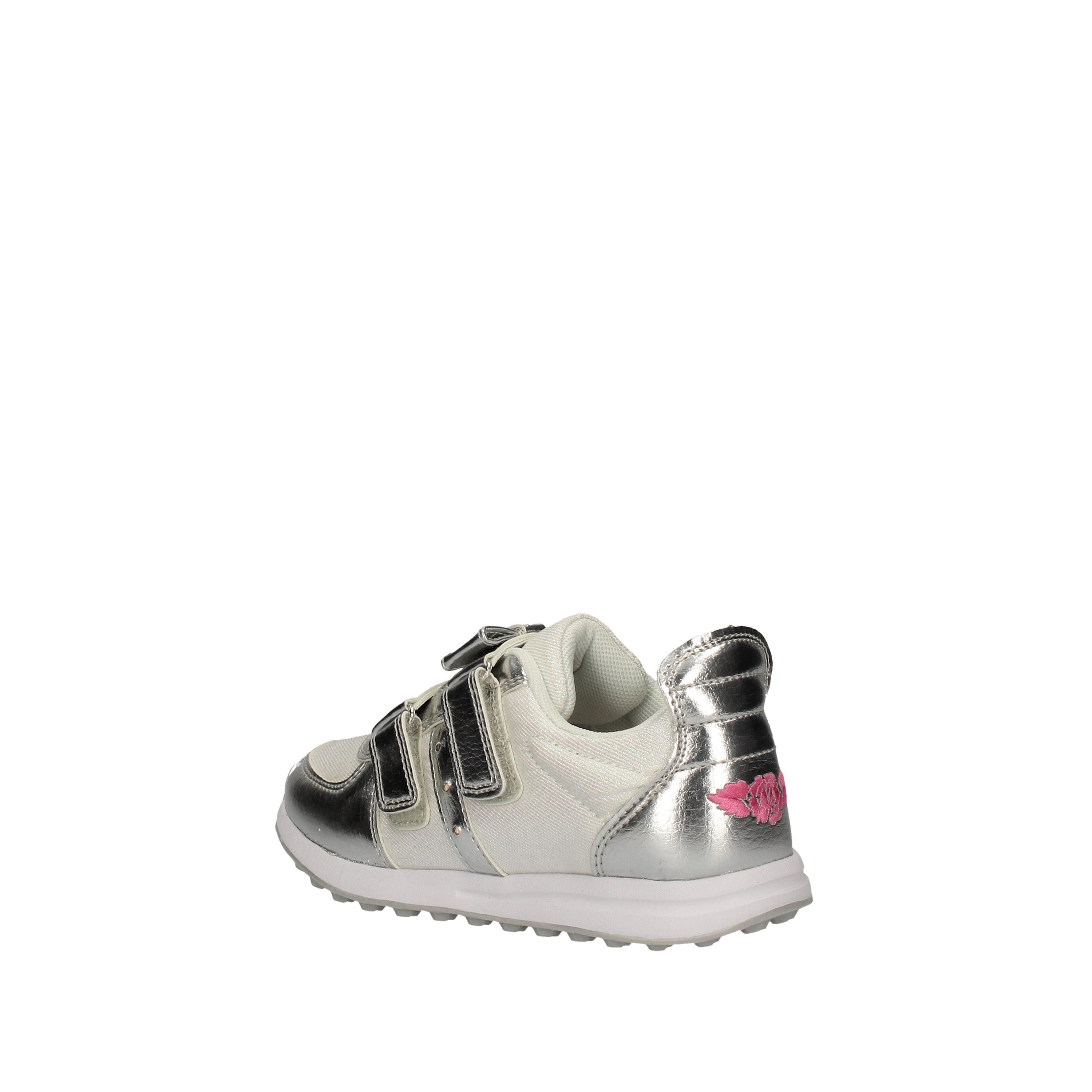 lelli kelly sneakers corissima bianco e argento lk7841