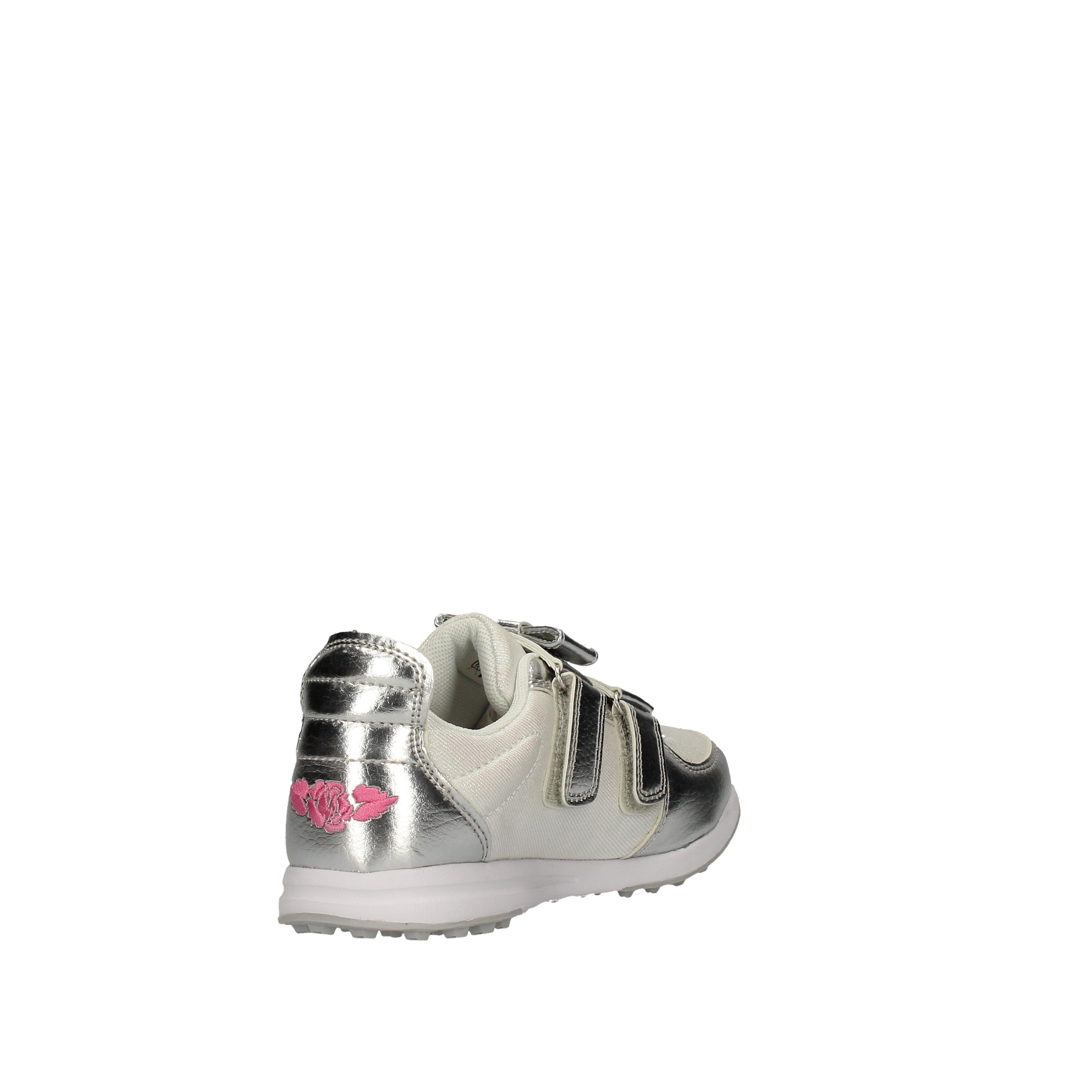 lelli kelly sneakers corissima bianco e argento lk7841