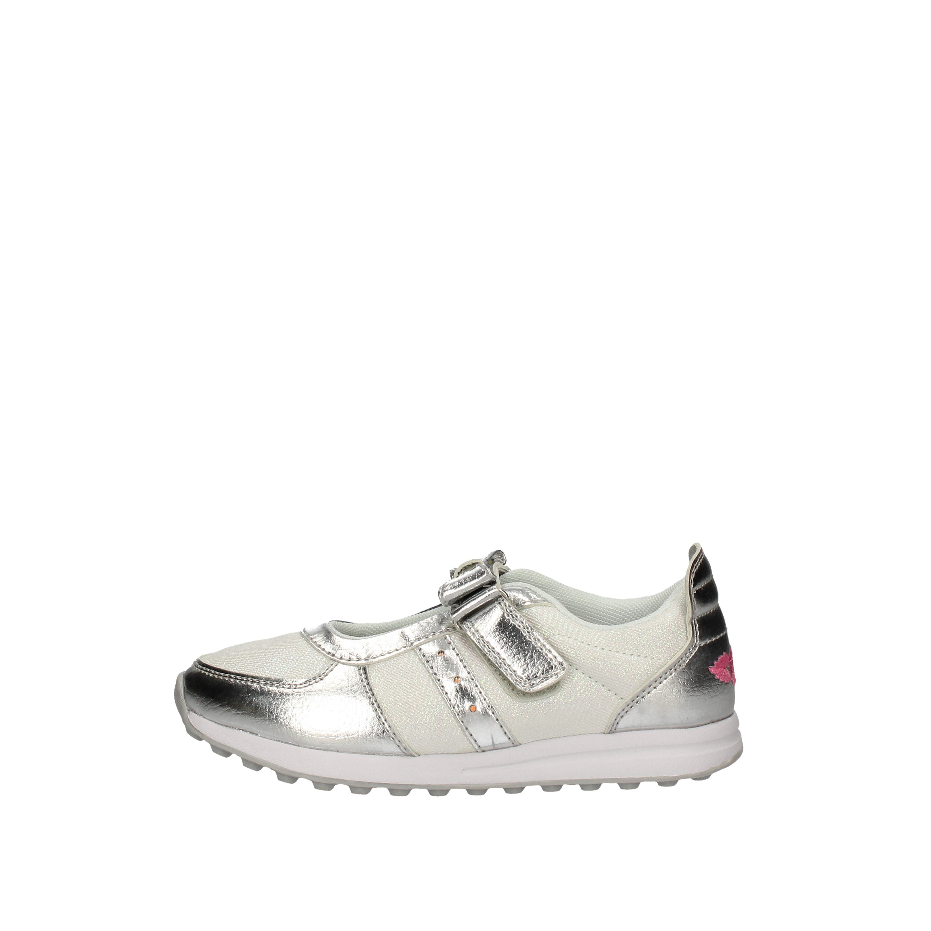 lelli kelly sneakers corissima bianco e argento lk7851