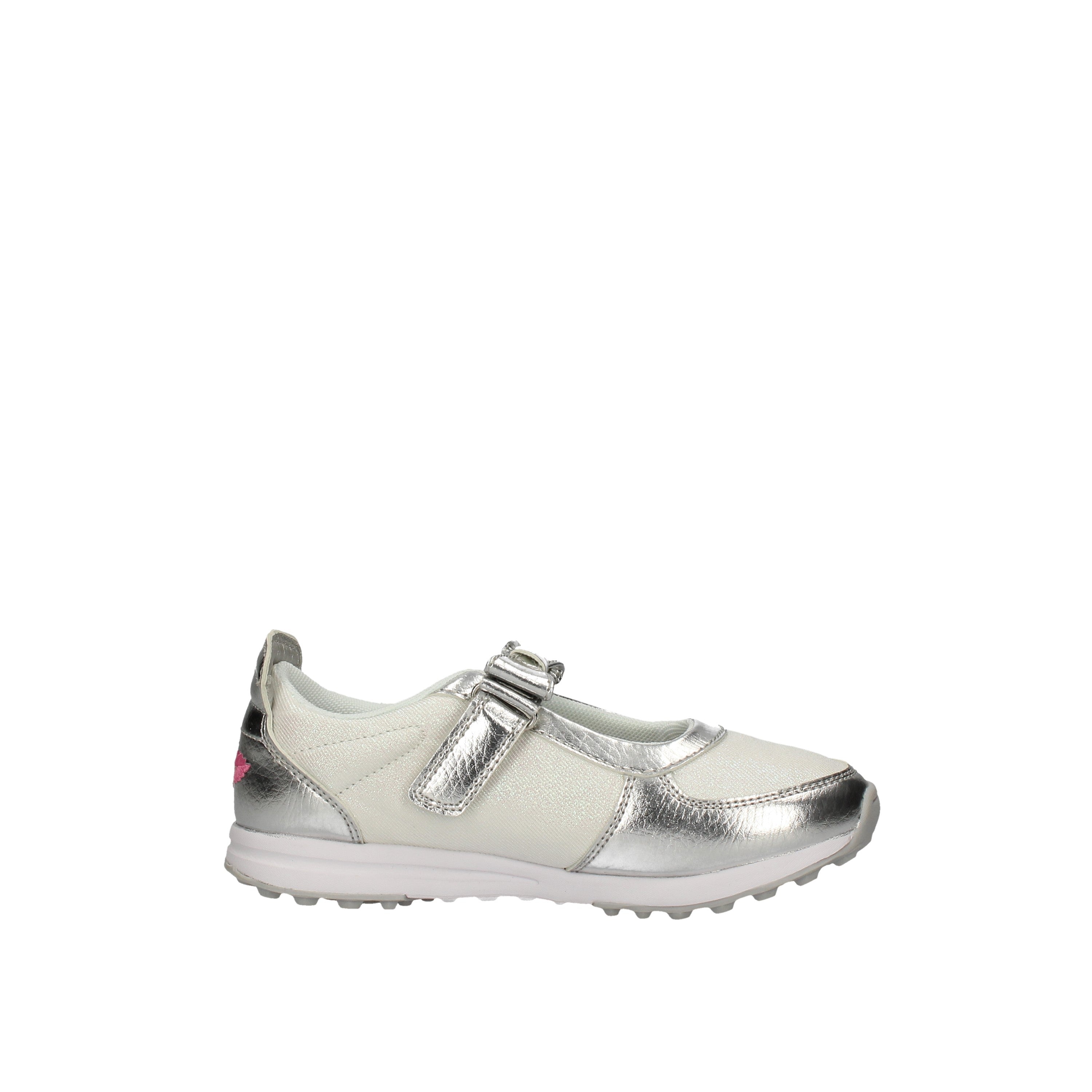 lelli kelly sneakers corissima bianco e argento lk7851