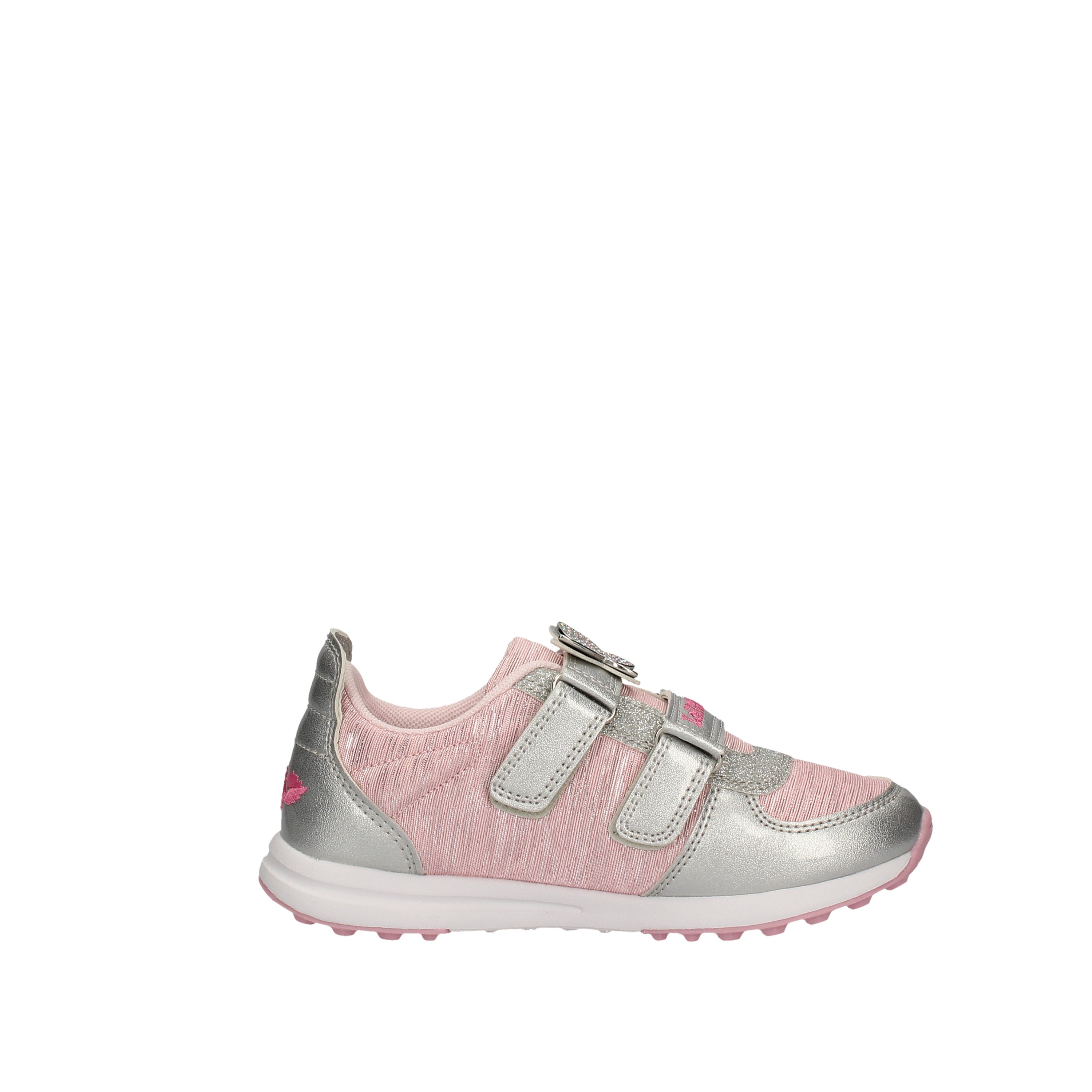 lelli kelly sneakers modello corissima rosa e argento lk7865