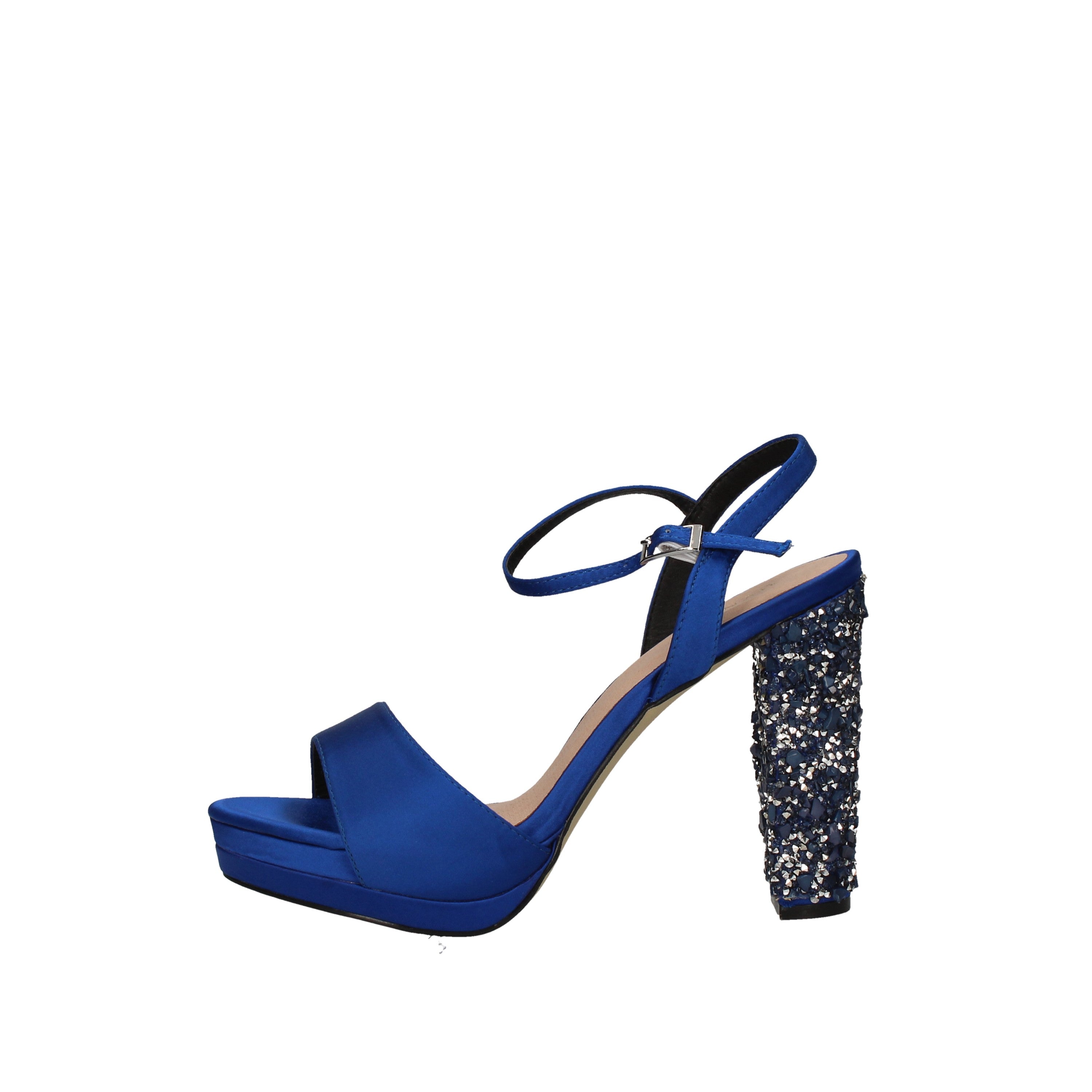 menbur sandali modello midnight con pietre blu 20279