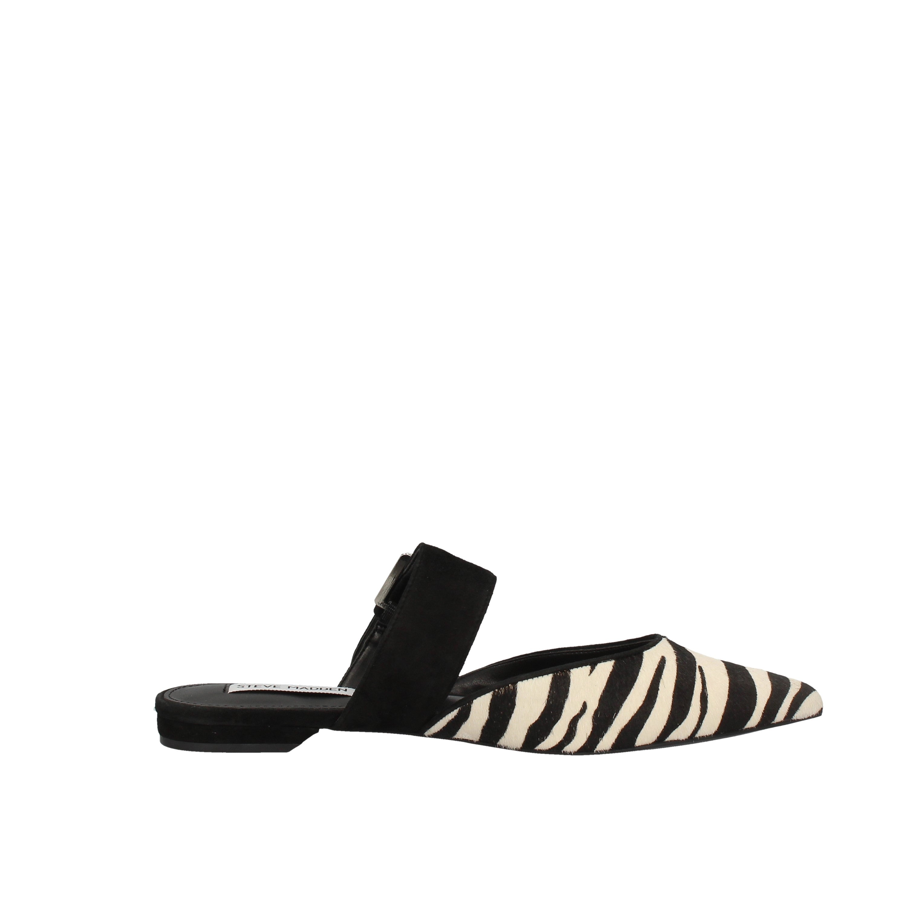steve madden sandali zebra pony nero edison