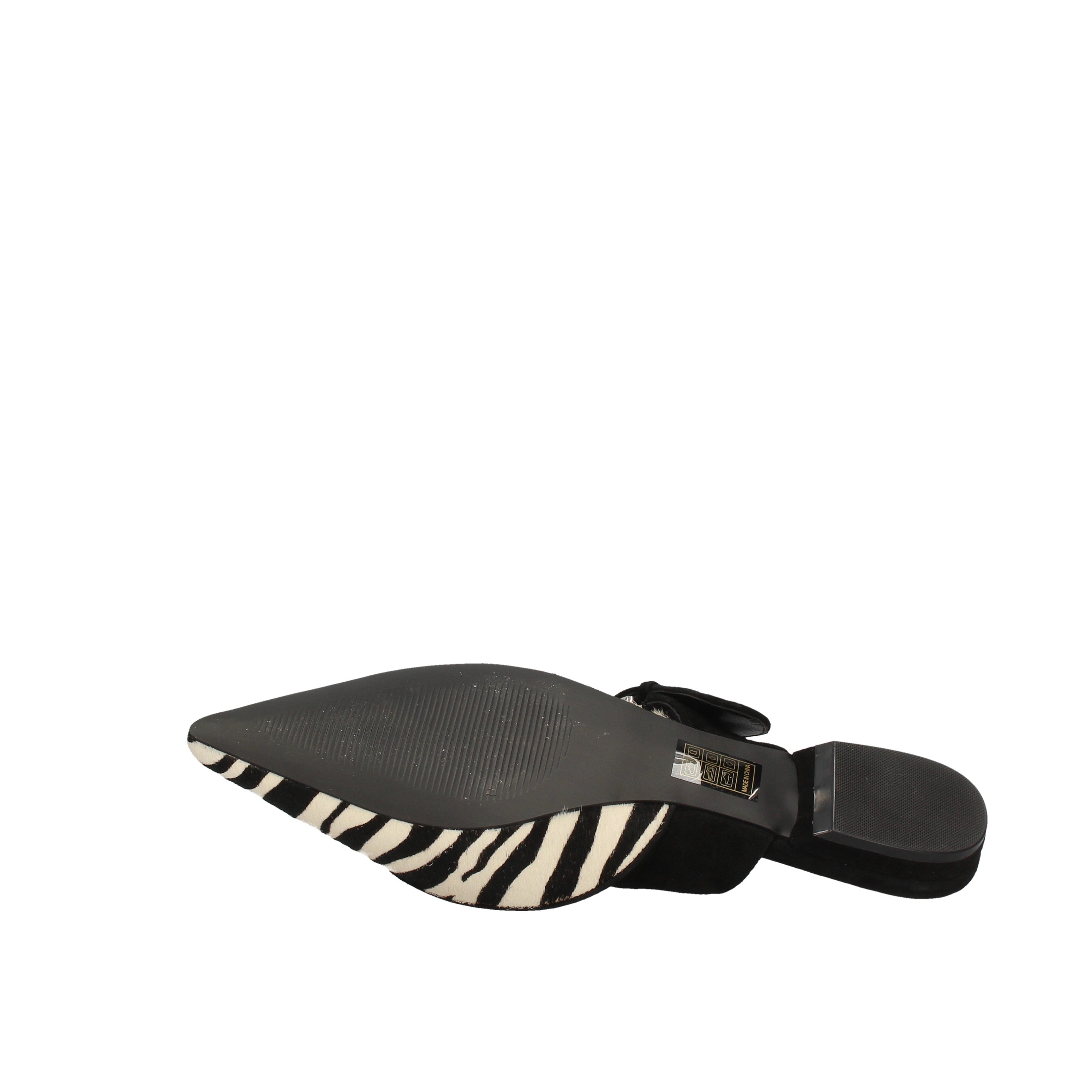 steve madden sandali zebra pony nero edison