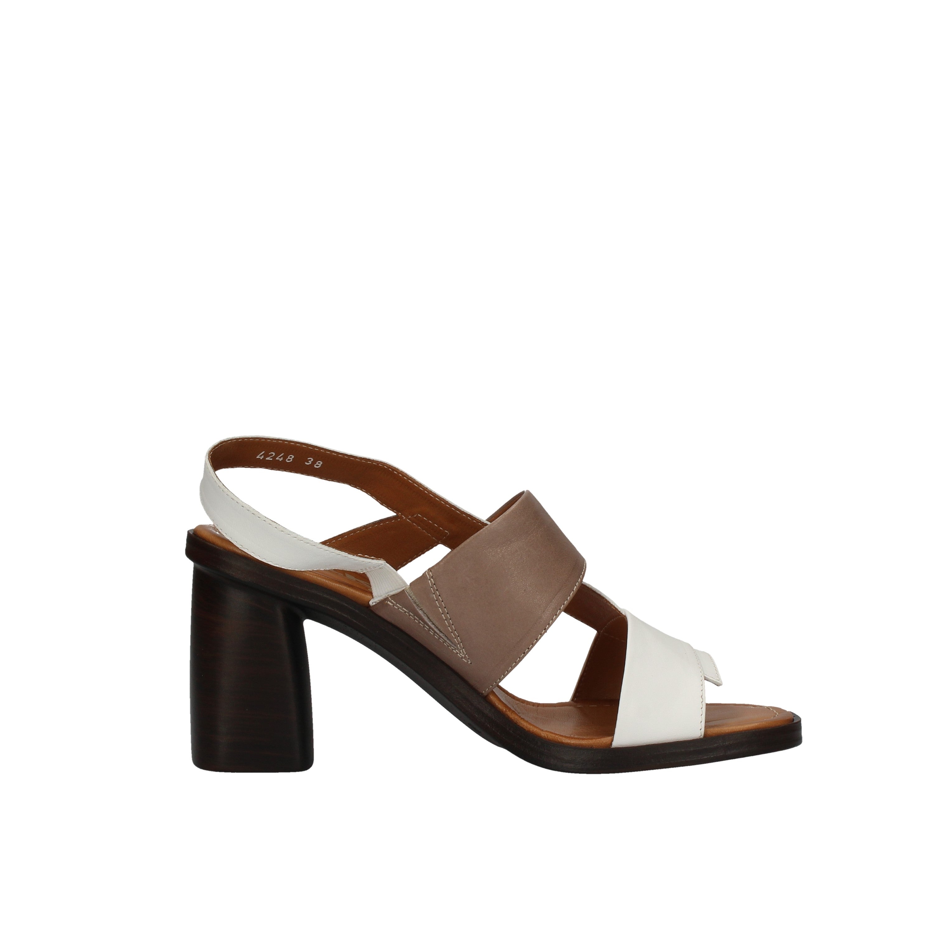 melluso sandali modello creta bianco hat r80301