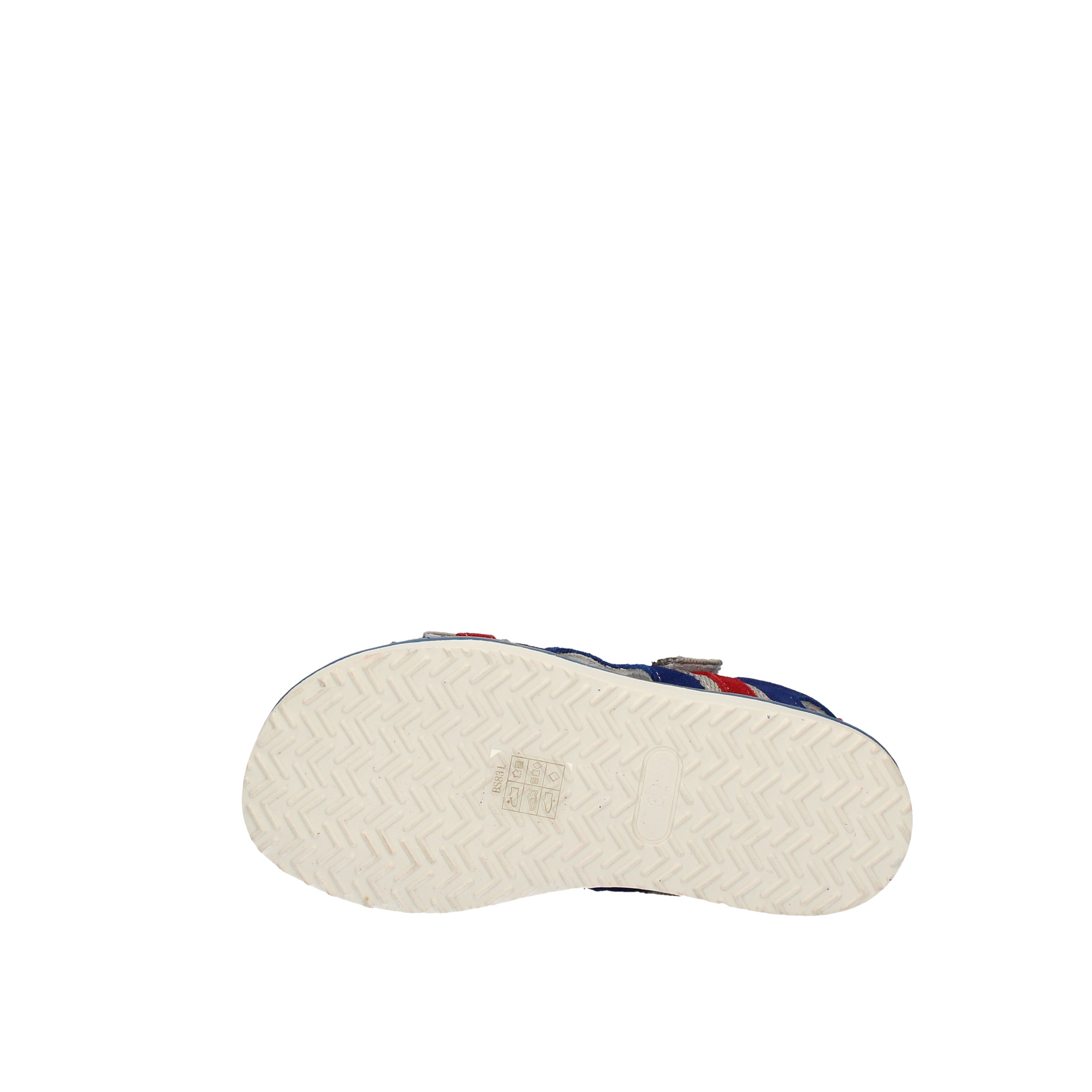 balducci sandali modello grigio/blu/rosso bs831
