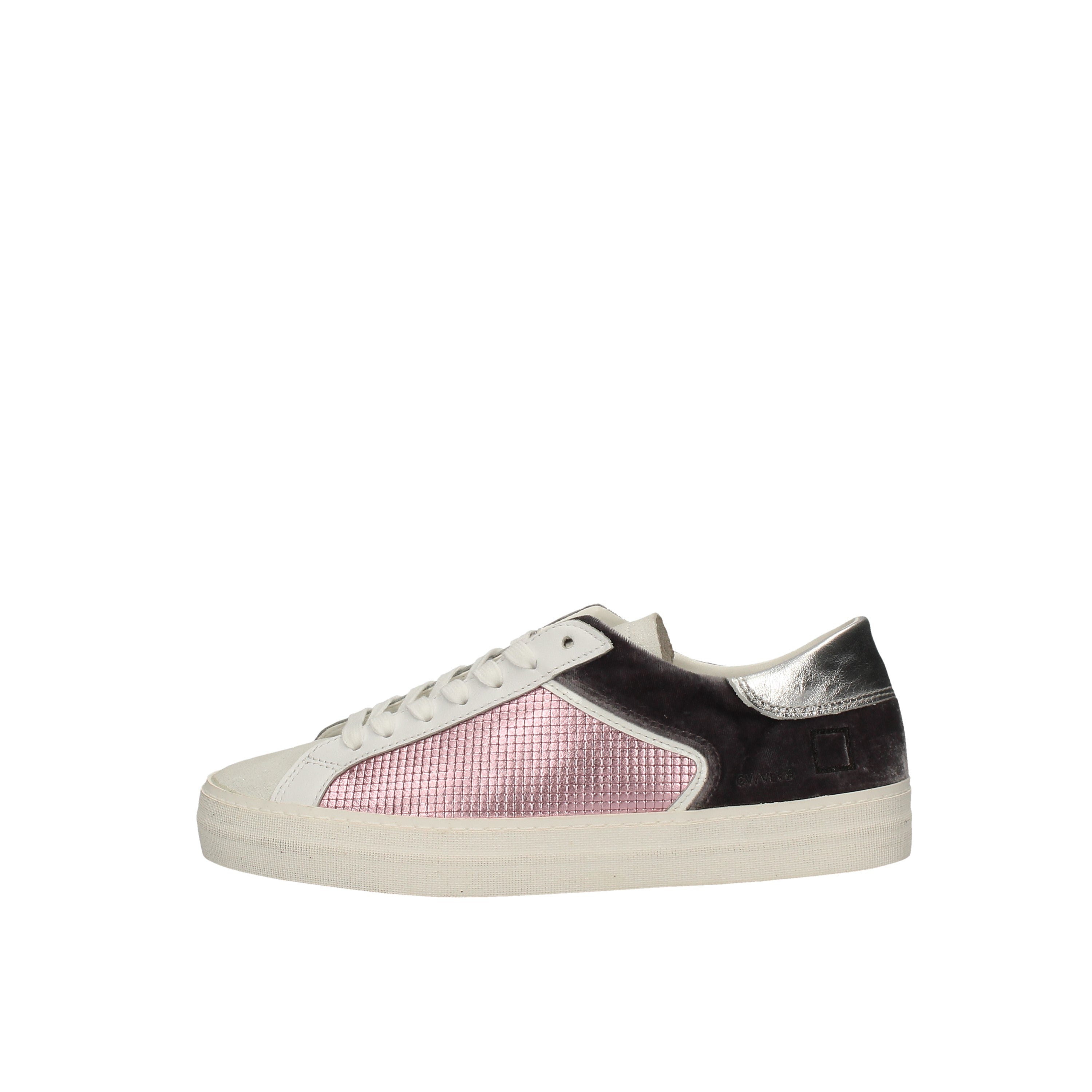 d.a.t.e. sneakers modello curve bit velvet pink w311-cv-bv-pk
