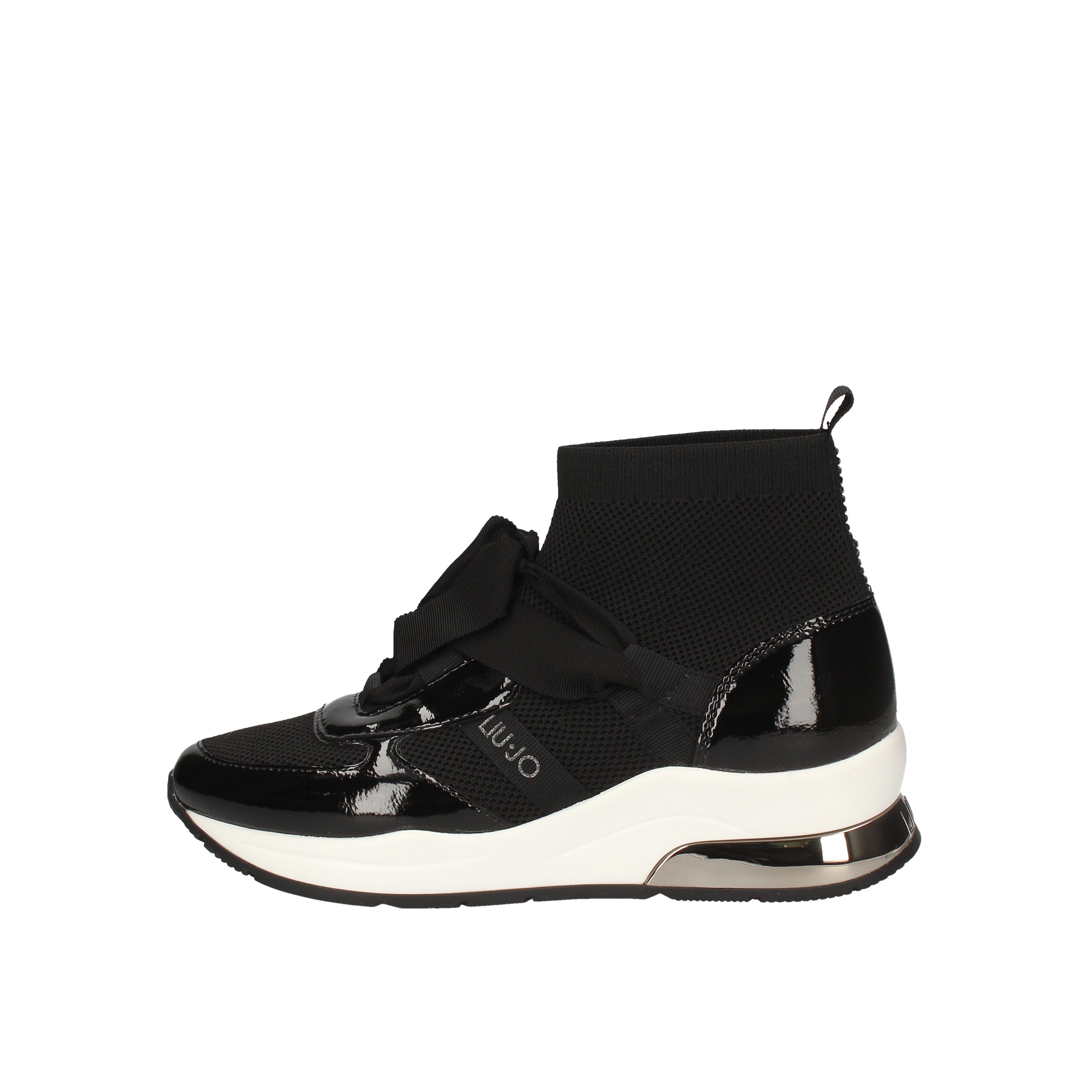 liu jo sneakers modello karlie 2 mid nero 469703tx067