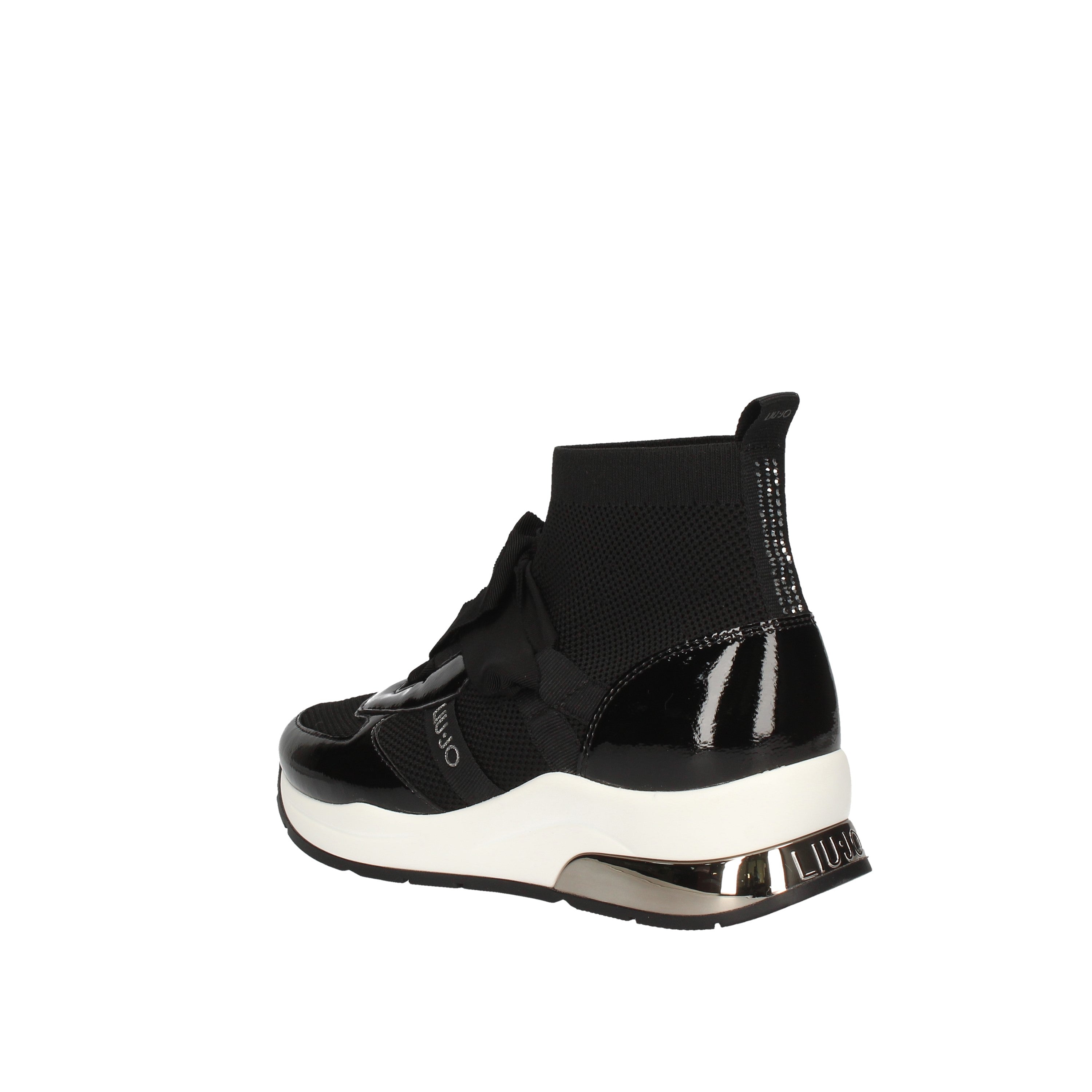 liu jo sneakers modello karlie 2 mid nero 469703tx067