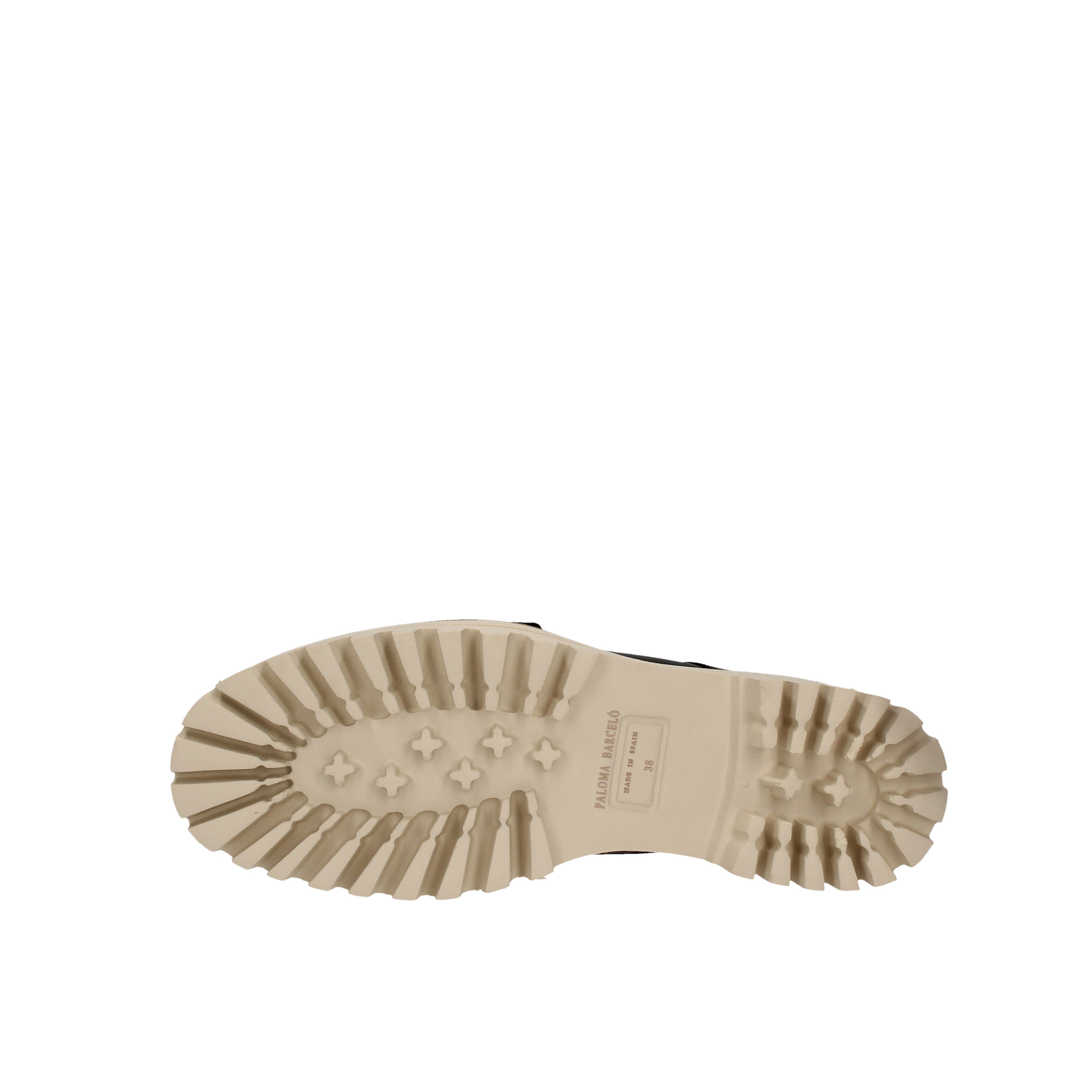 paloma barcelo' stringata napalux blk sole latte atara