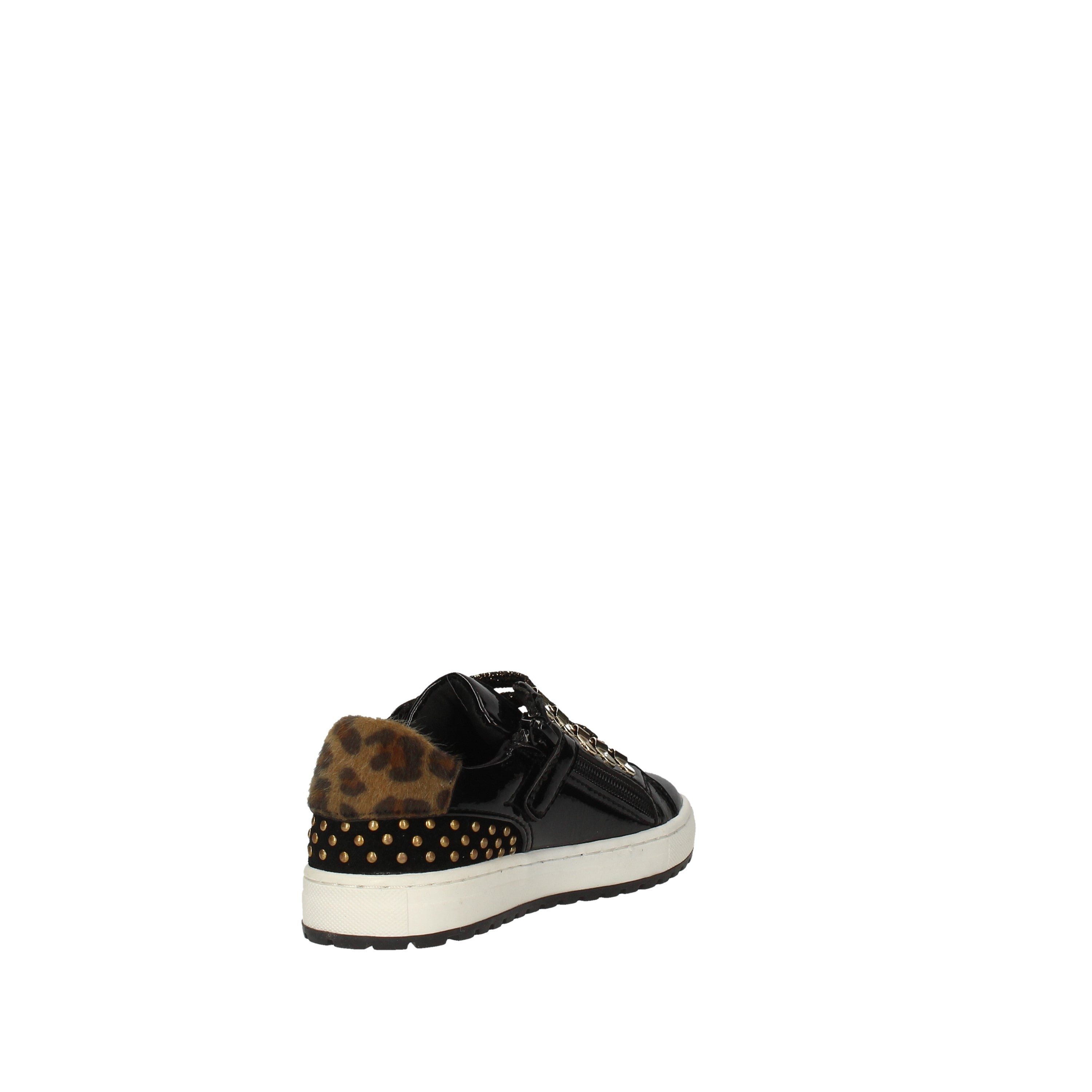 balducci sneakers modello con dettaglio leopard bs900