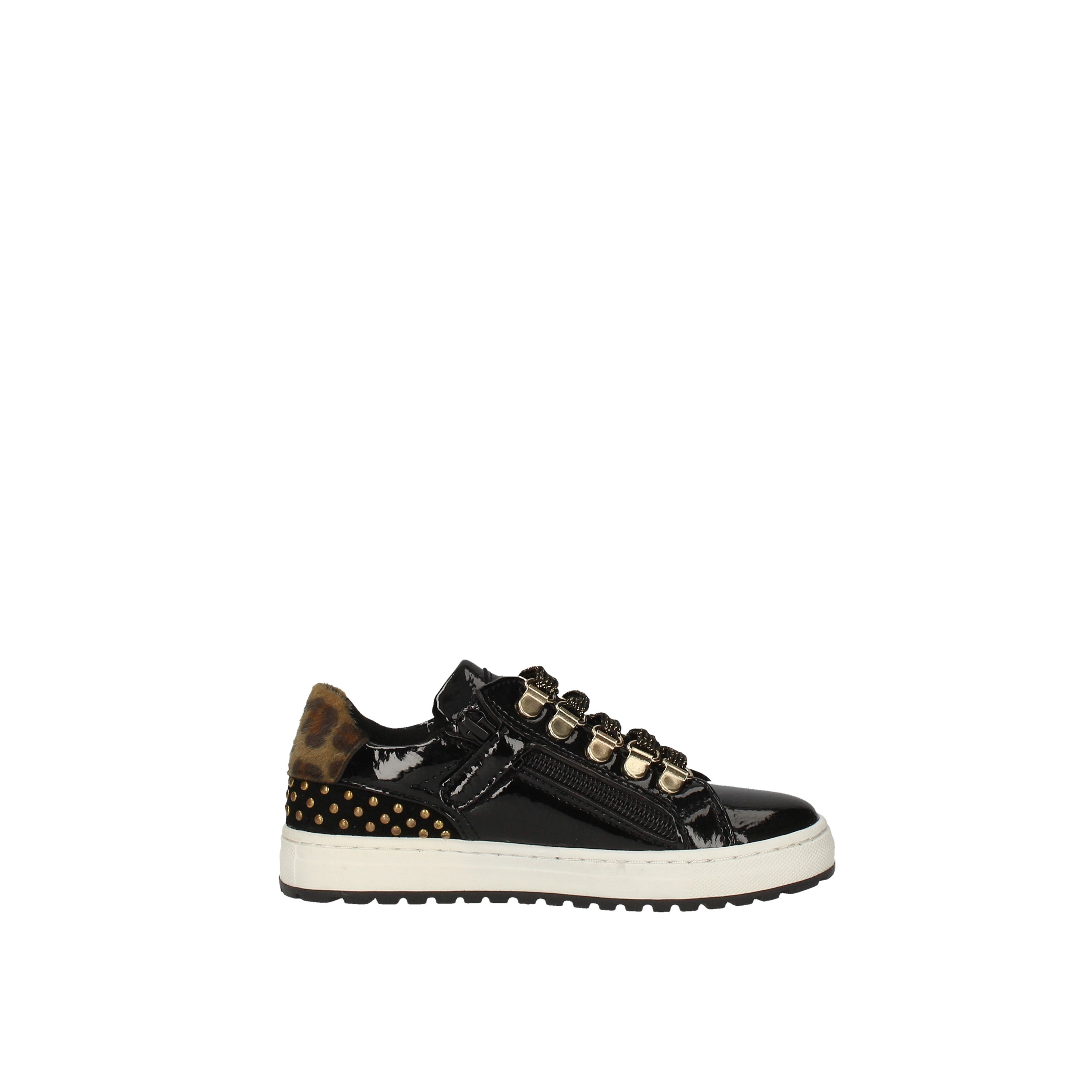 balducci sneakers modello con dettaglio leopard bs900