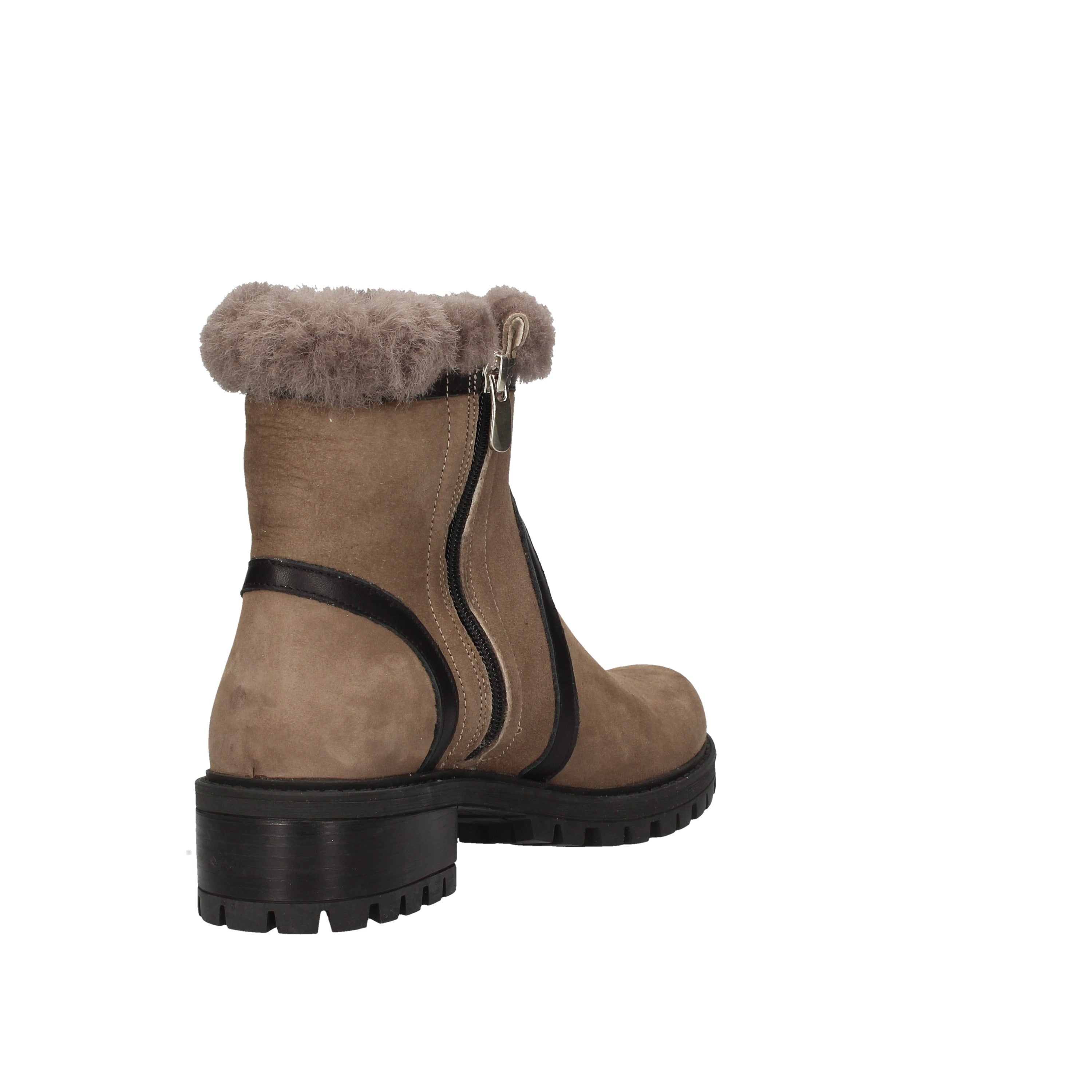 albano tronchetto in ecopelliccia taupe 1039