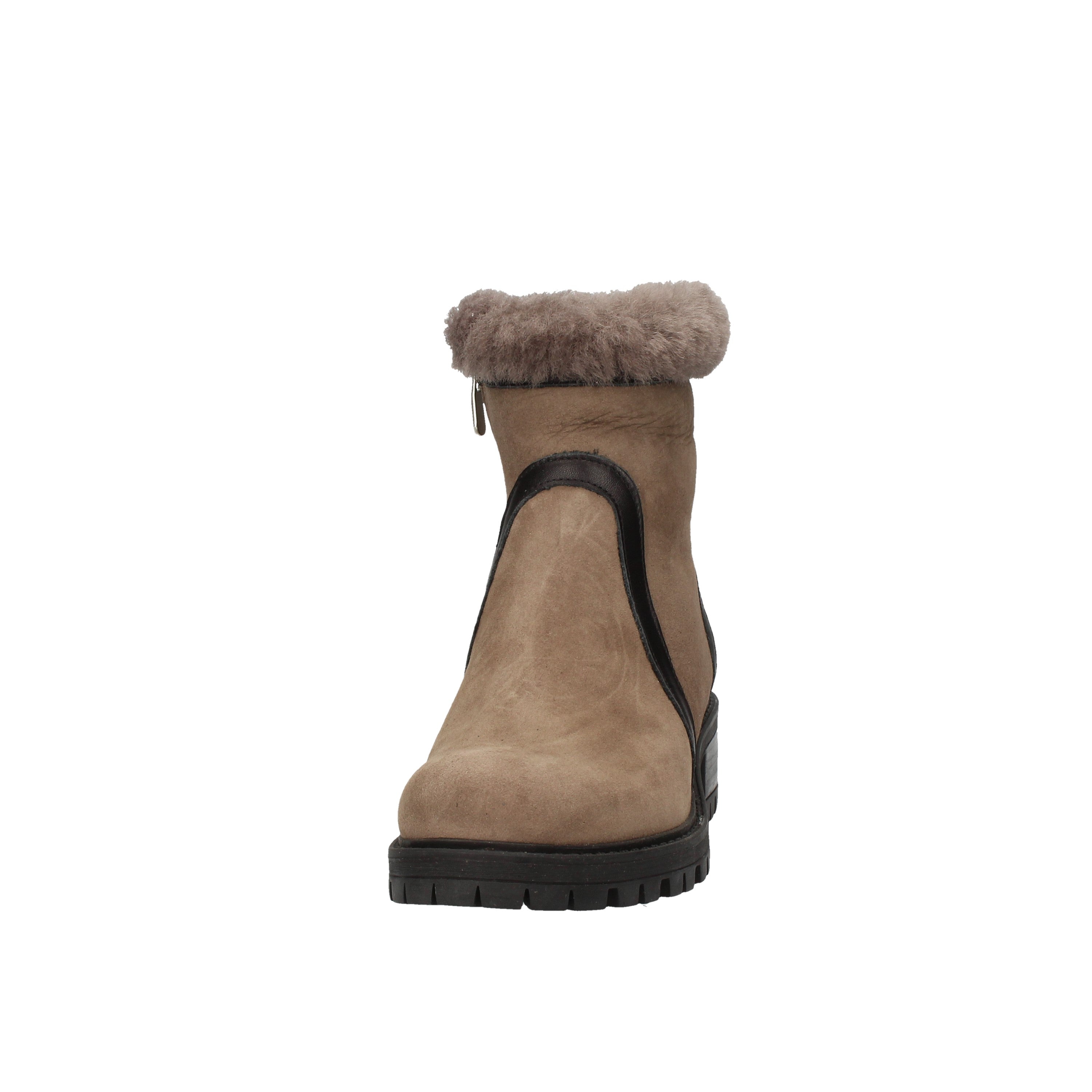 albano tronchetto in ecopelliccia taupe 1039