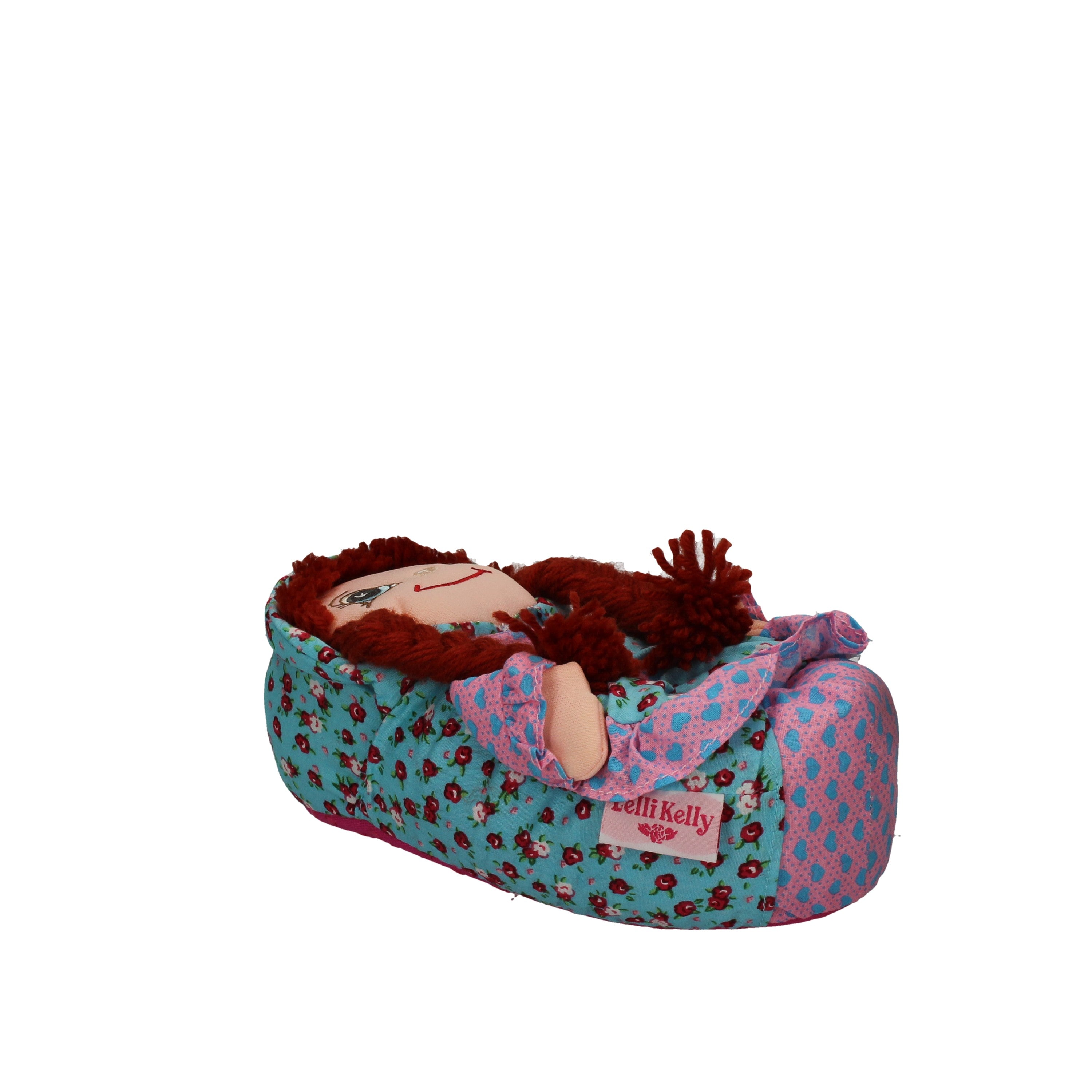 lelli kelly ciabatta modello bambolina castana lk8000