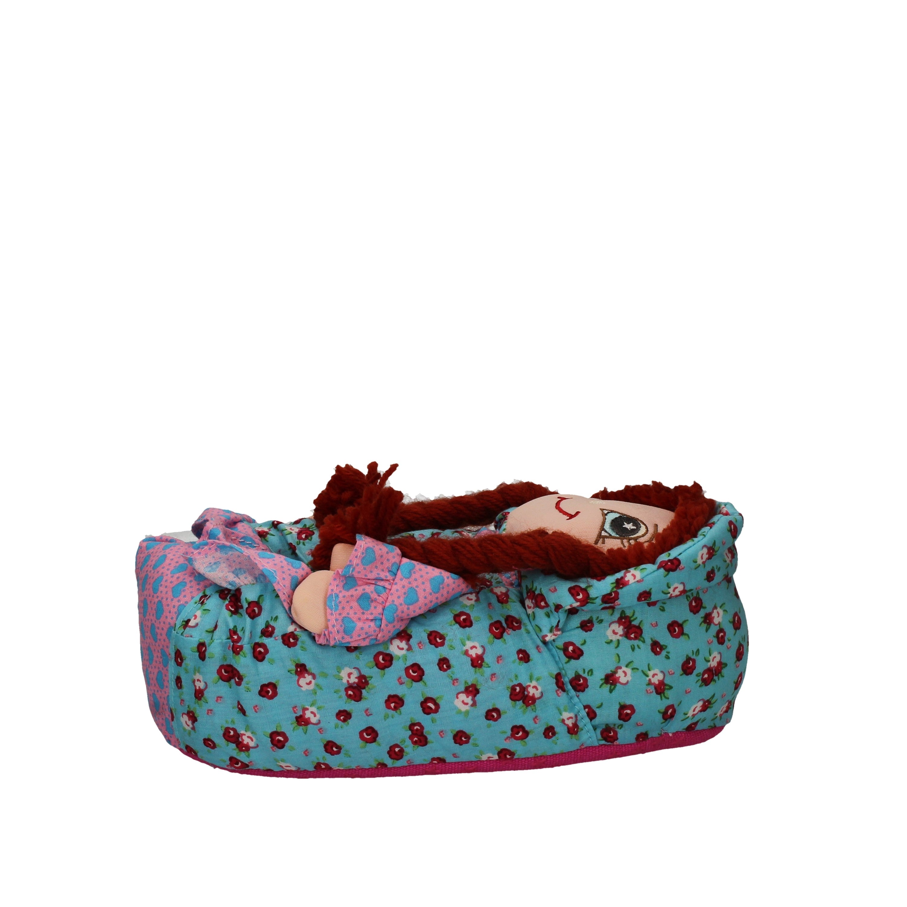 lelli kelly ciabatta modello bambolina castana lk8000