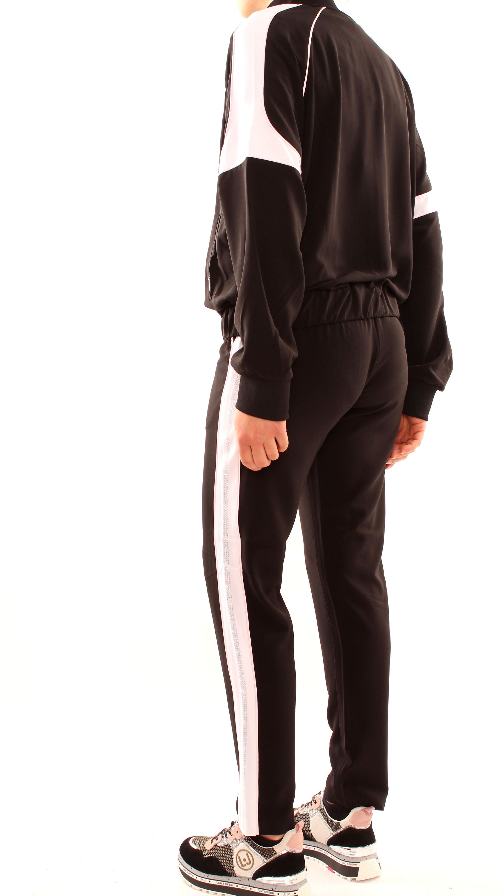 liu jo felpa con zip ta0026t8423