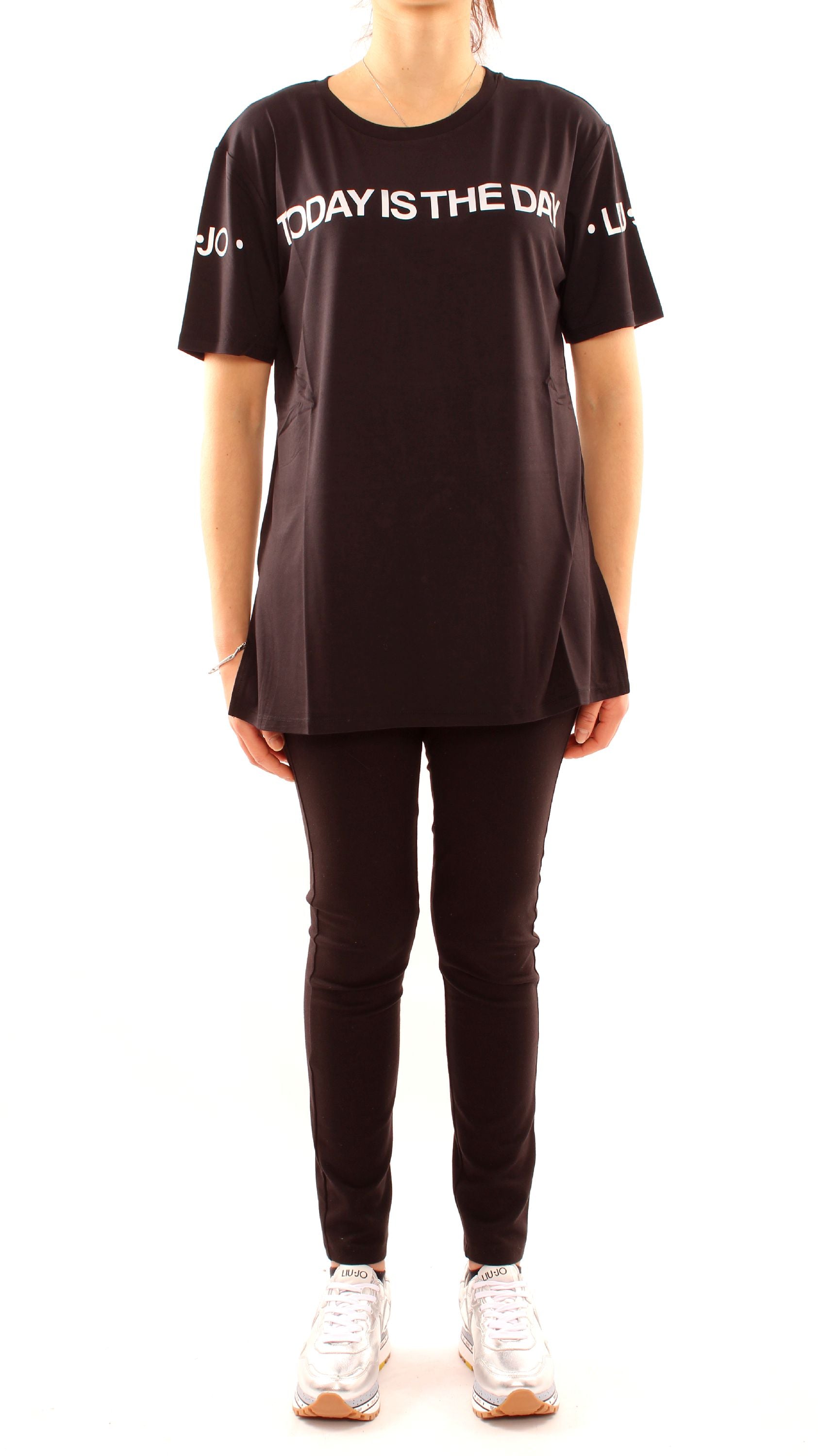 liu jo t-shirt maxi oversize ta0111j7905