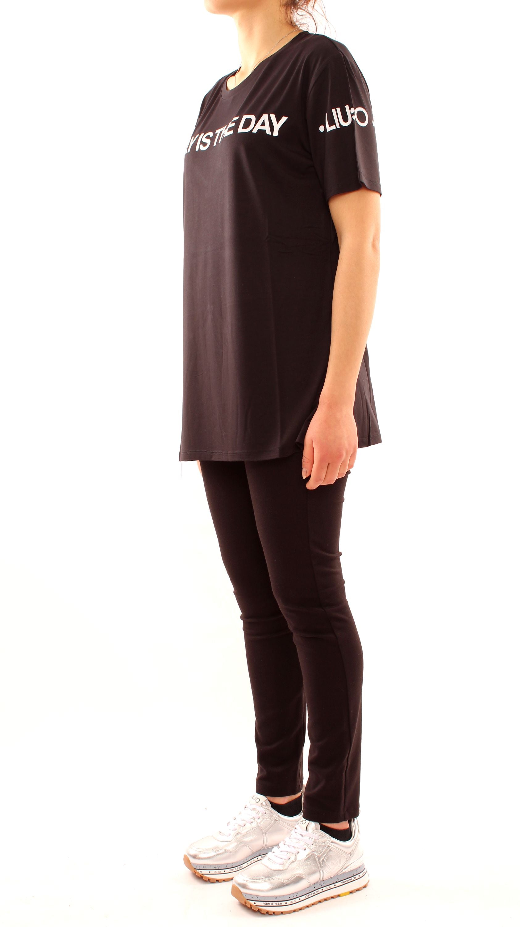 liu jo t-shirt maxi oversize ta0111j7905