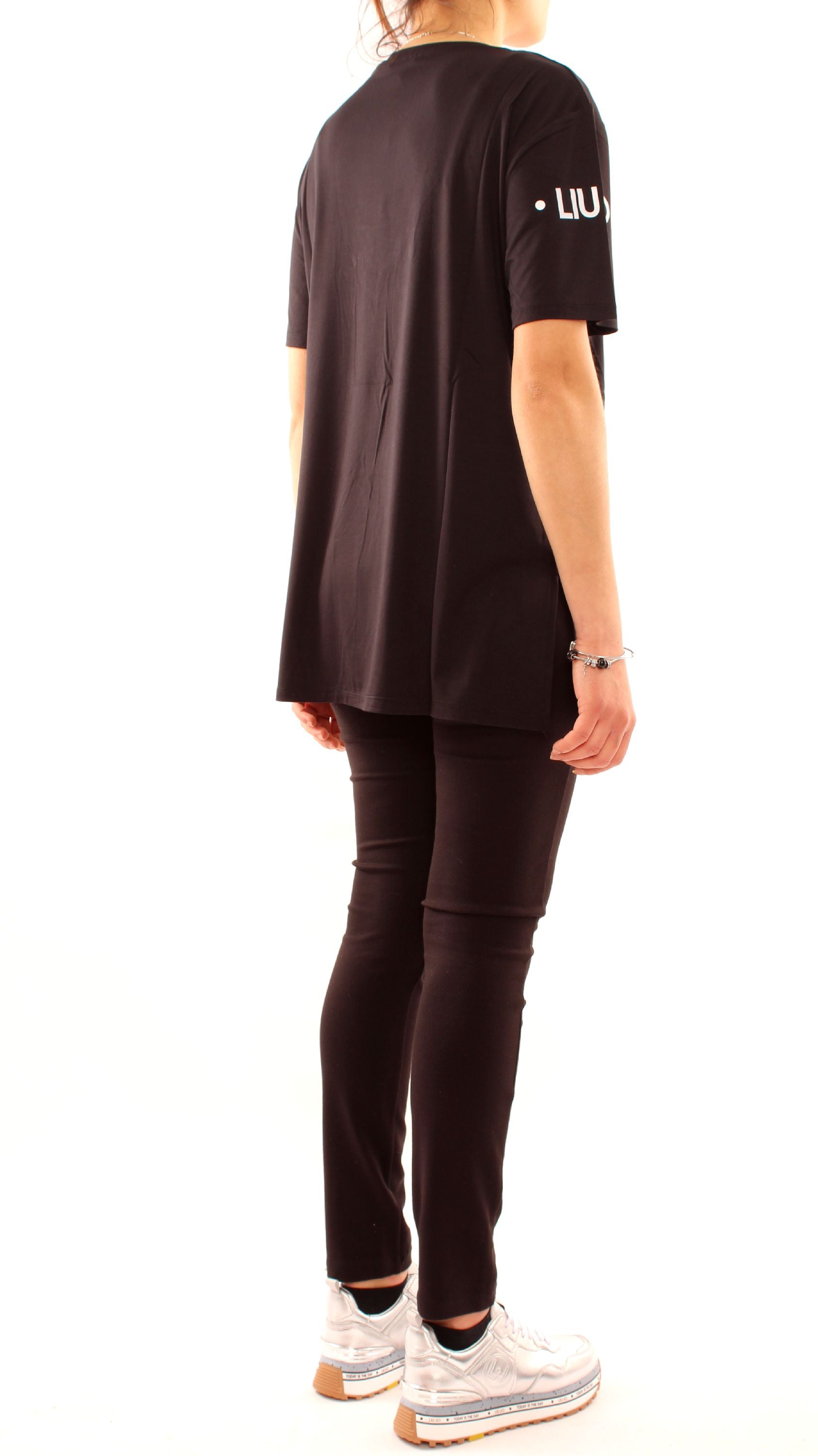 liu jo t-shirt maxi oversize ta0111j7905