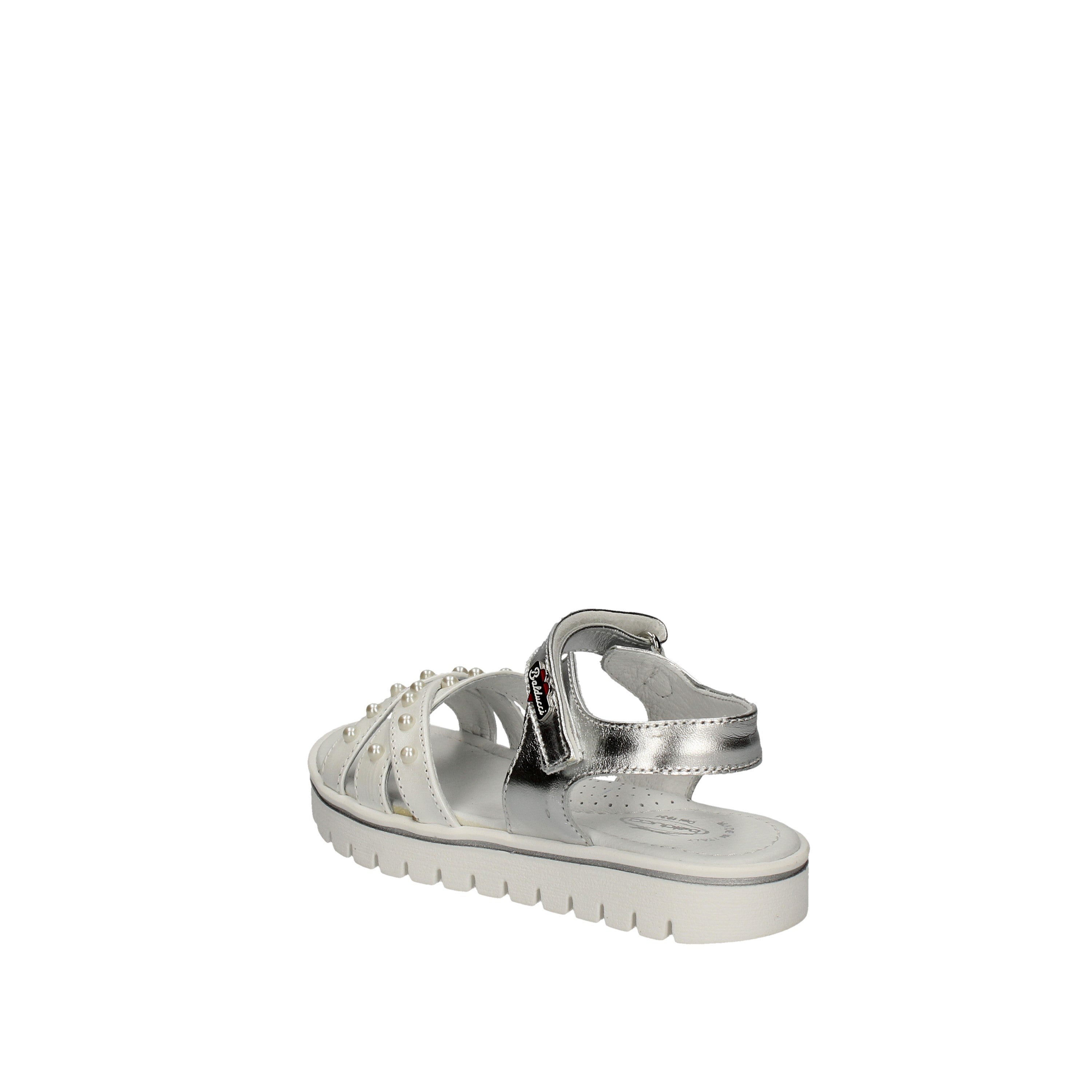 balducci sandali modello con perline bianche self1880