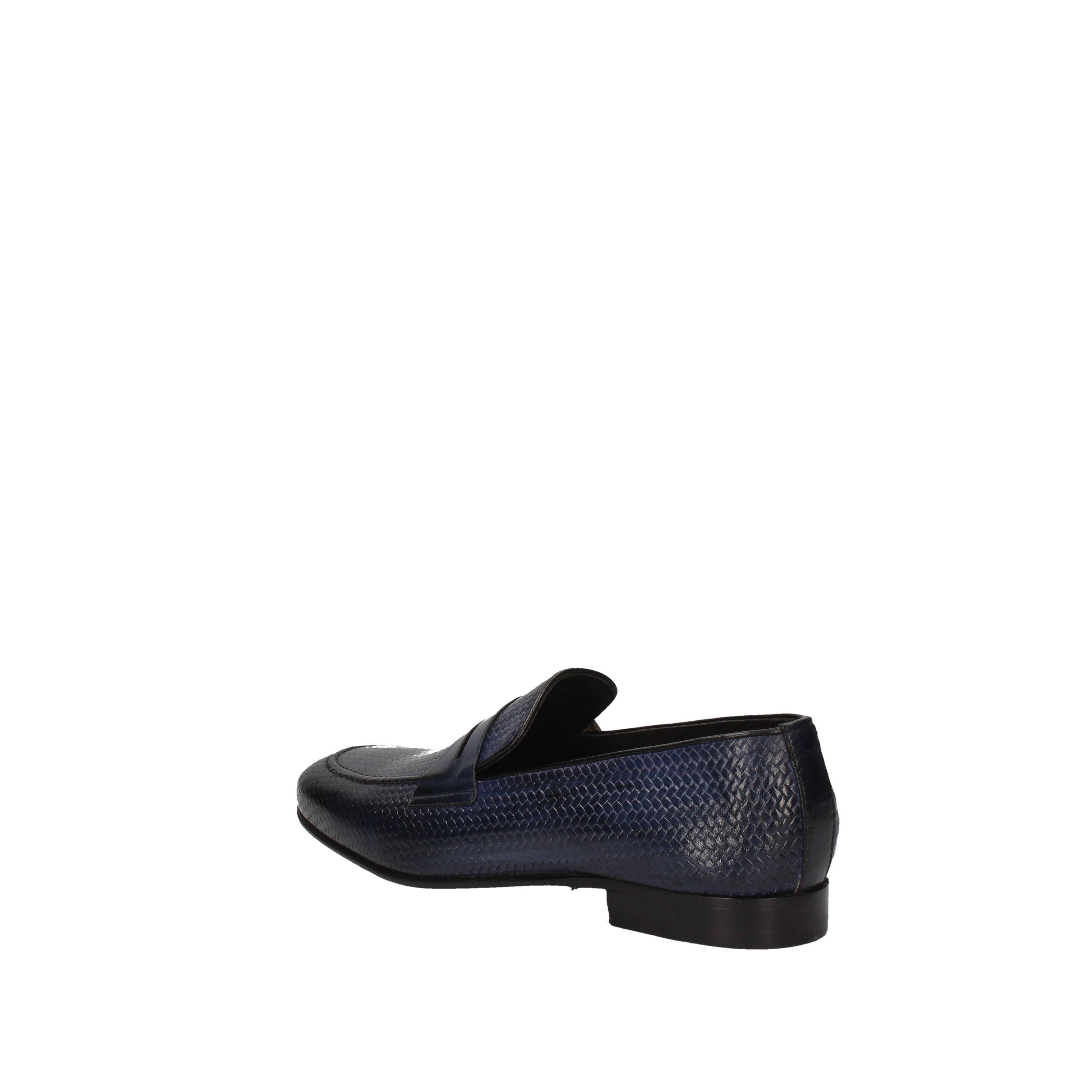 exton mocassino modello stampa intreccio jeans 1021